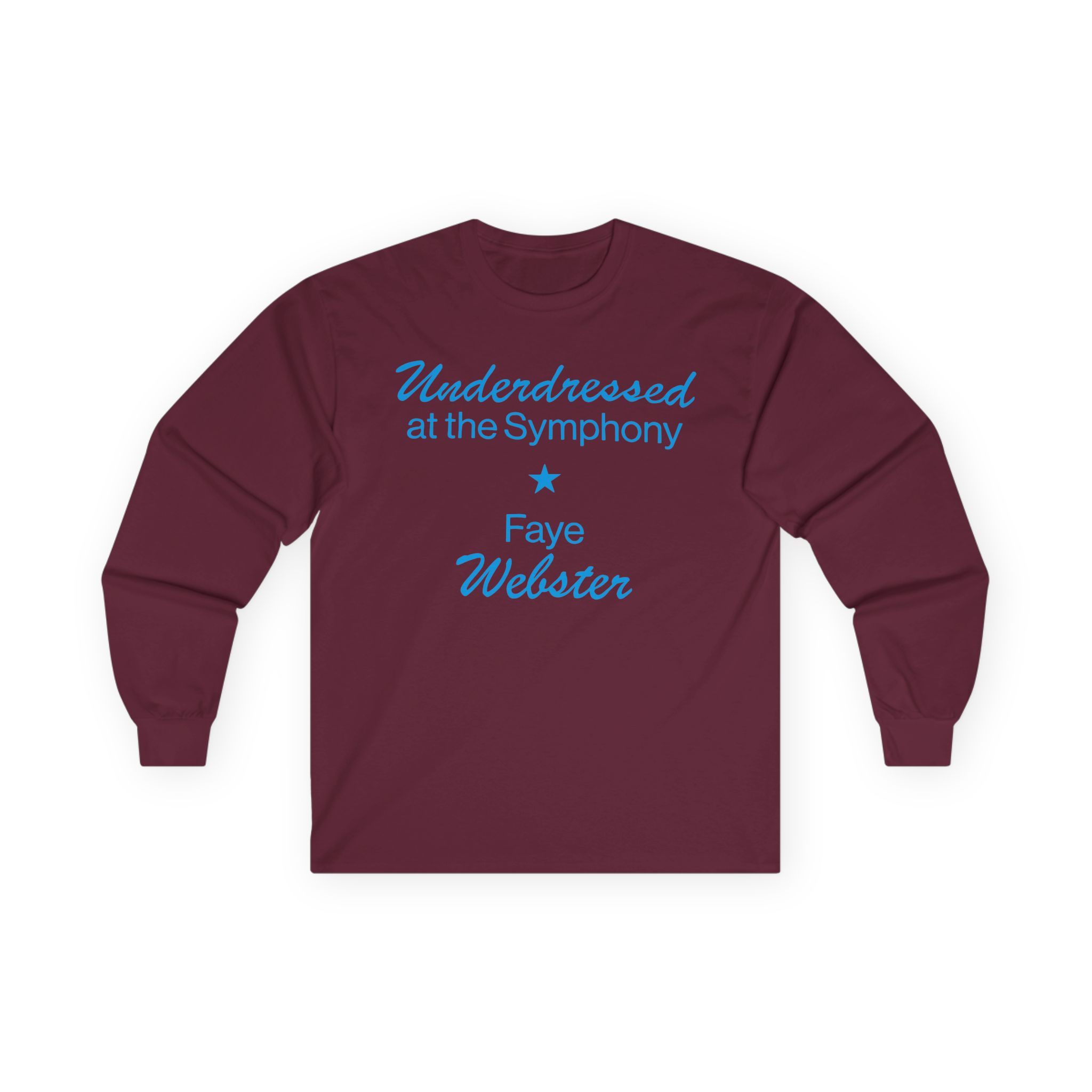 Faye Webster Underdressed at the Symphony 2024 Tour Unisex Ultra Cotton Long Sleeve Tee
