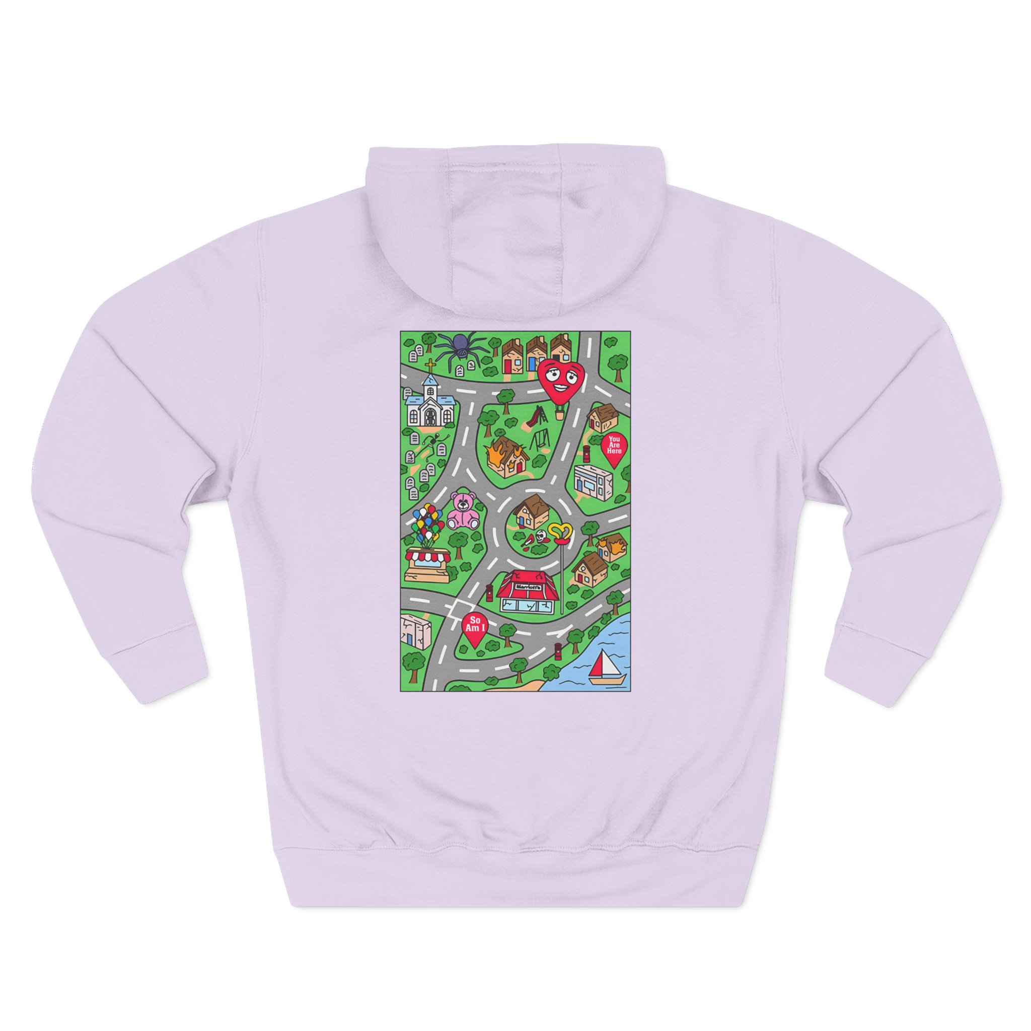 James Marriott Are We There Yet Three-Panel Fleece Hoodie