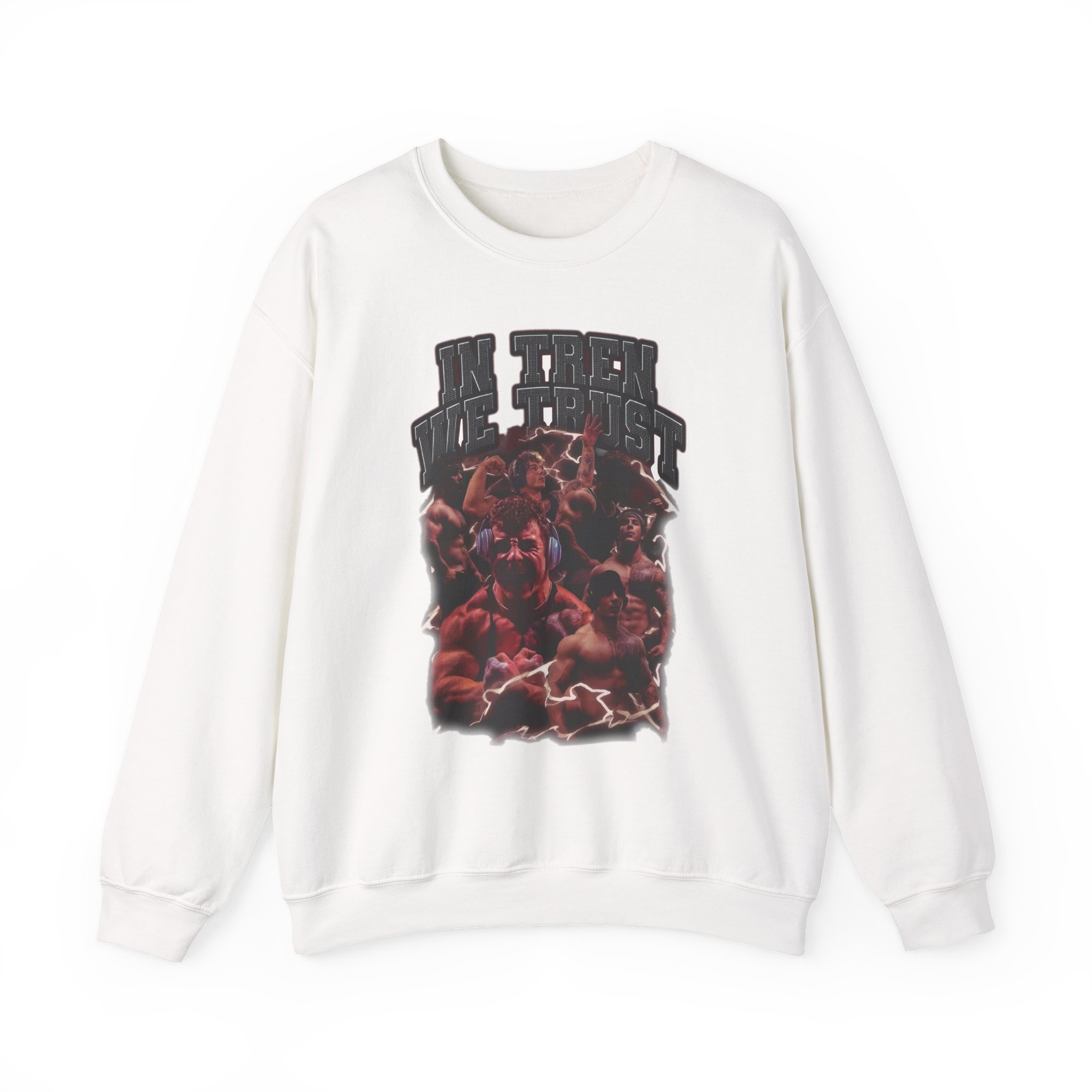 Tren Tech in Tren Twins We Trust Unisex Heavy Blendâ„¢ Crewneck Sweatshirt