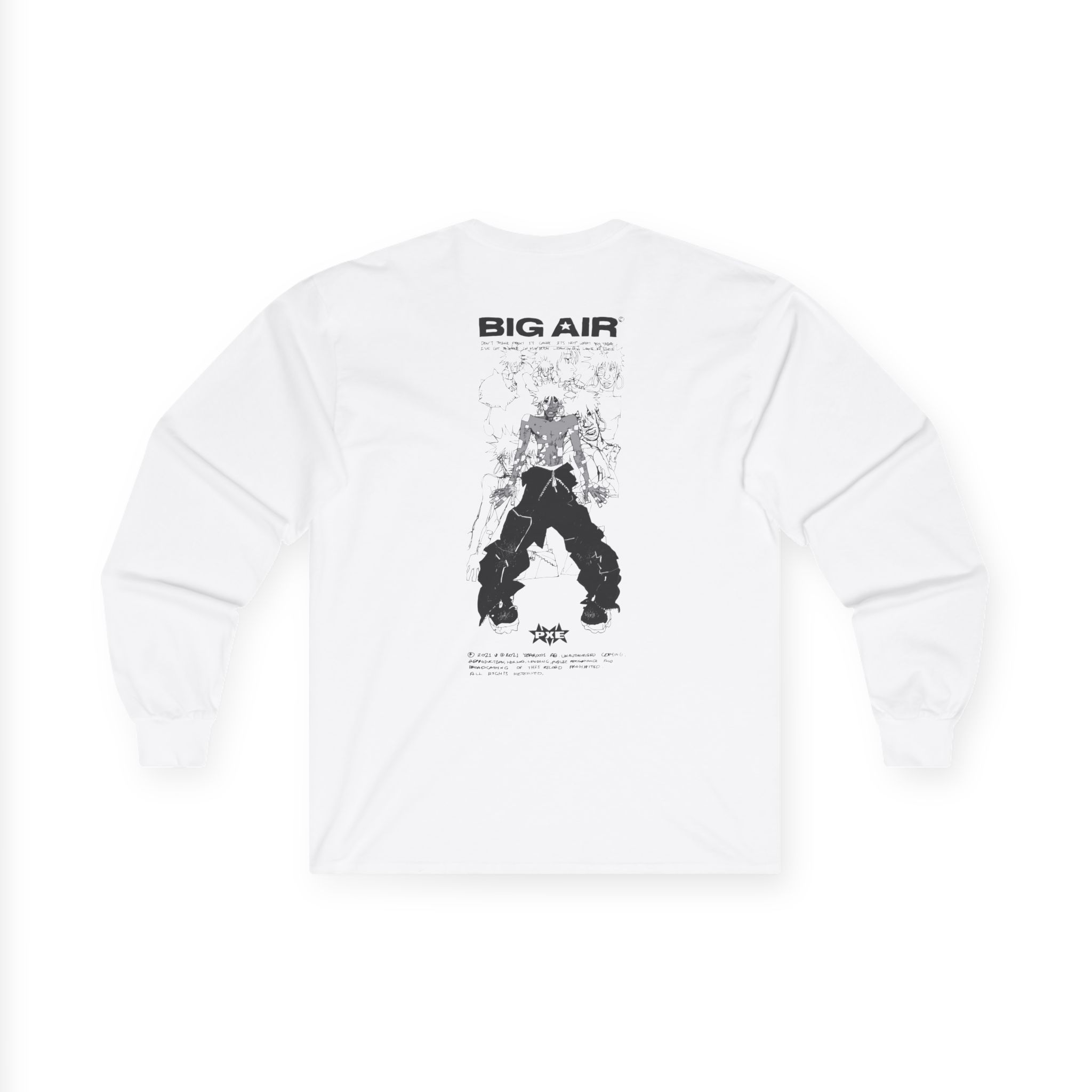 Ecco2k Pxe Unisex Ultra Cotton Long Sleeve Tee