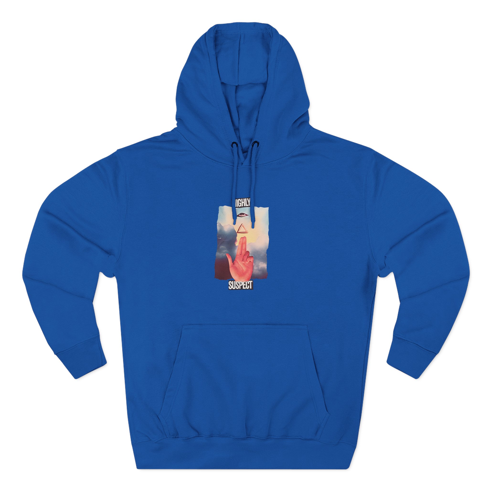 Highly Suspect Cover Three-panel Fleece Hoodie