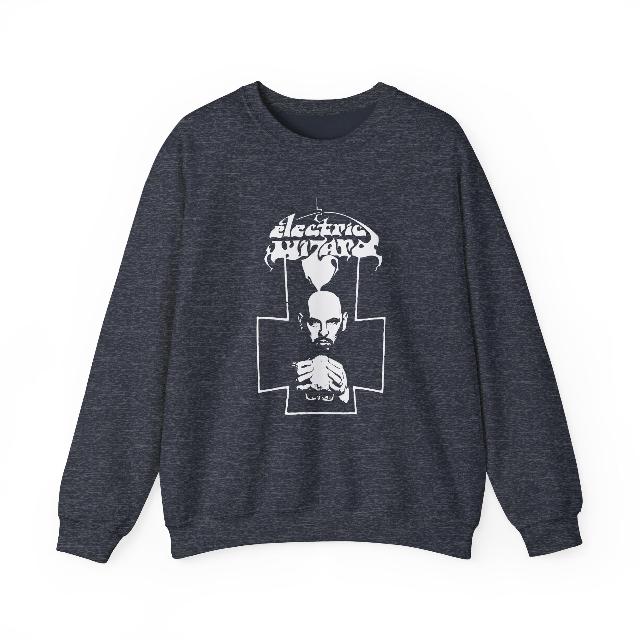 Late 90s Electric Wizard Unisex Heavy Blendâ„¢ Crewneck Sweatshirt