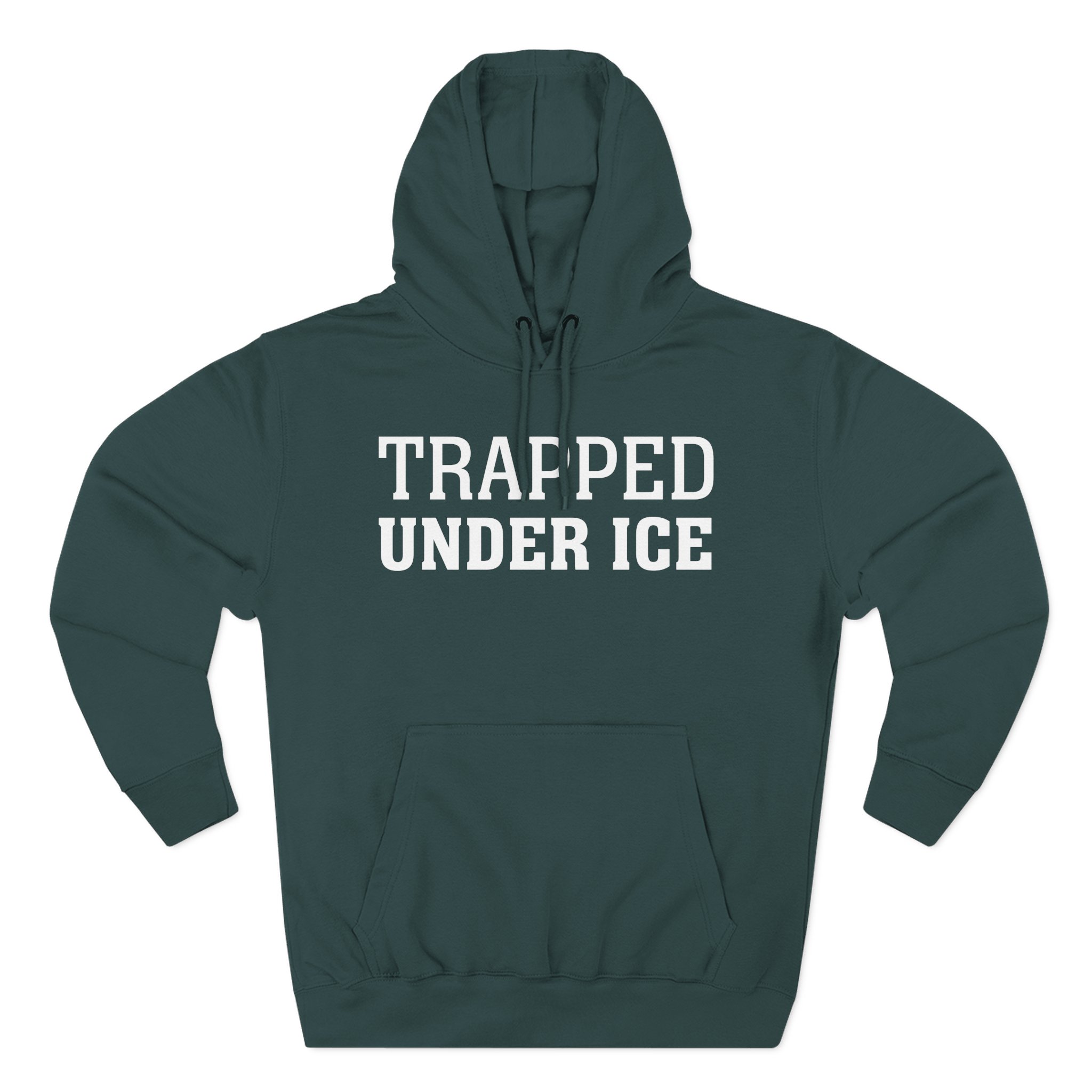 Trapped Under Ice Secrets of the World Three-Panel Fleece Hoodie