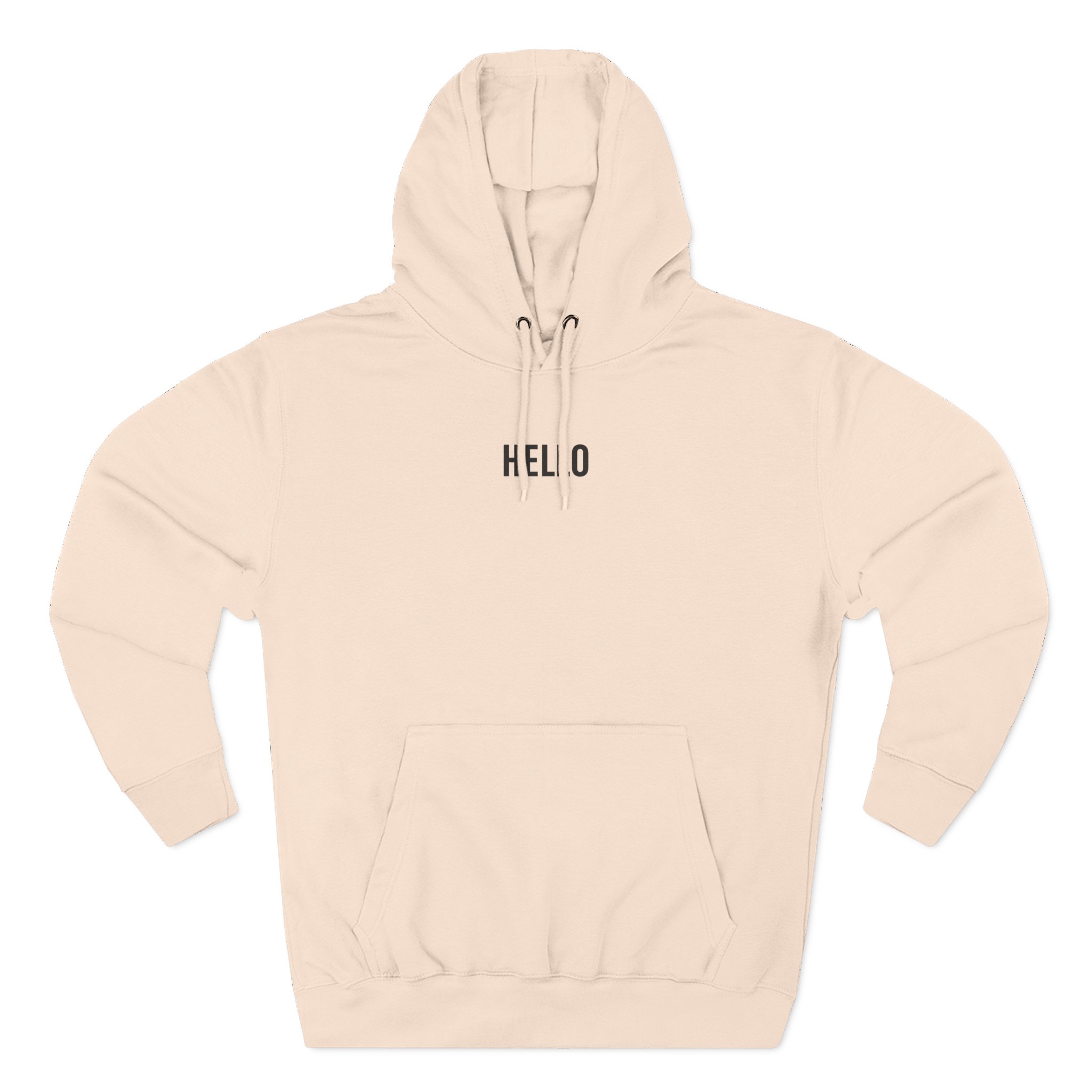Adele Hallo Three-Panel Fleece Hoodie