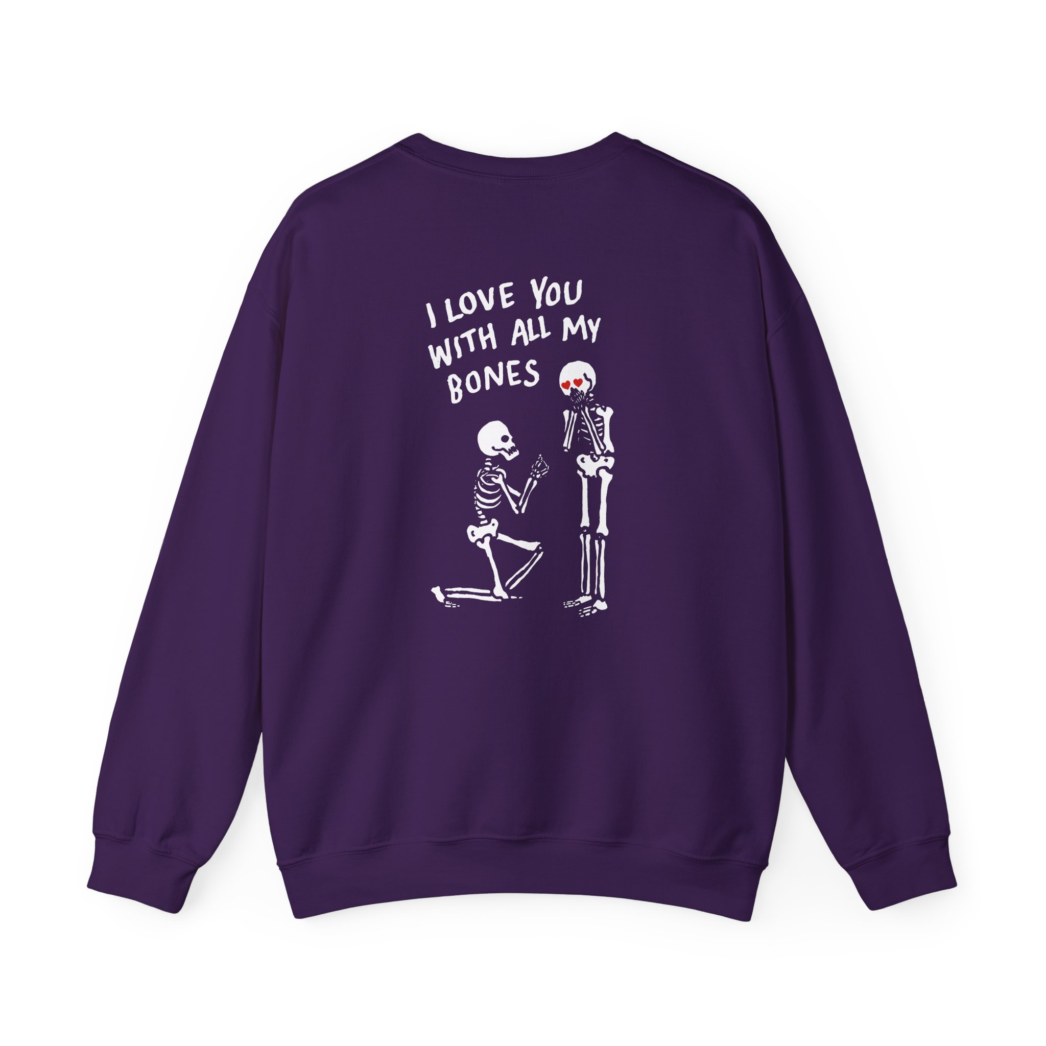 All Things Go I Love You With All My Bones Unisex Heavy Blendâ„¢ Crewneck Sweatshirt