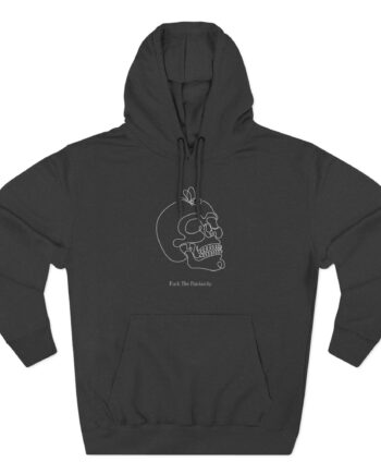 Qtcinderella Fuck the Patriarchy Three-Panel Fleece Hoodie
