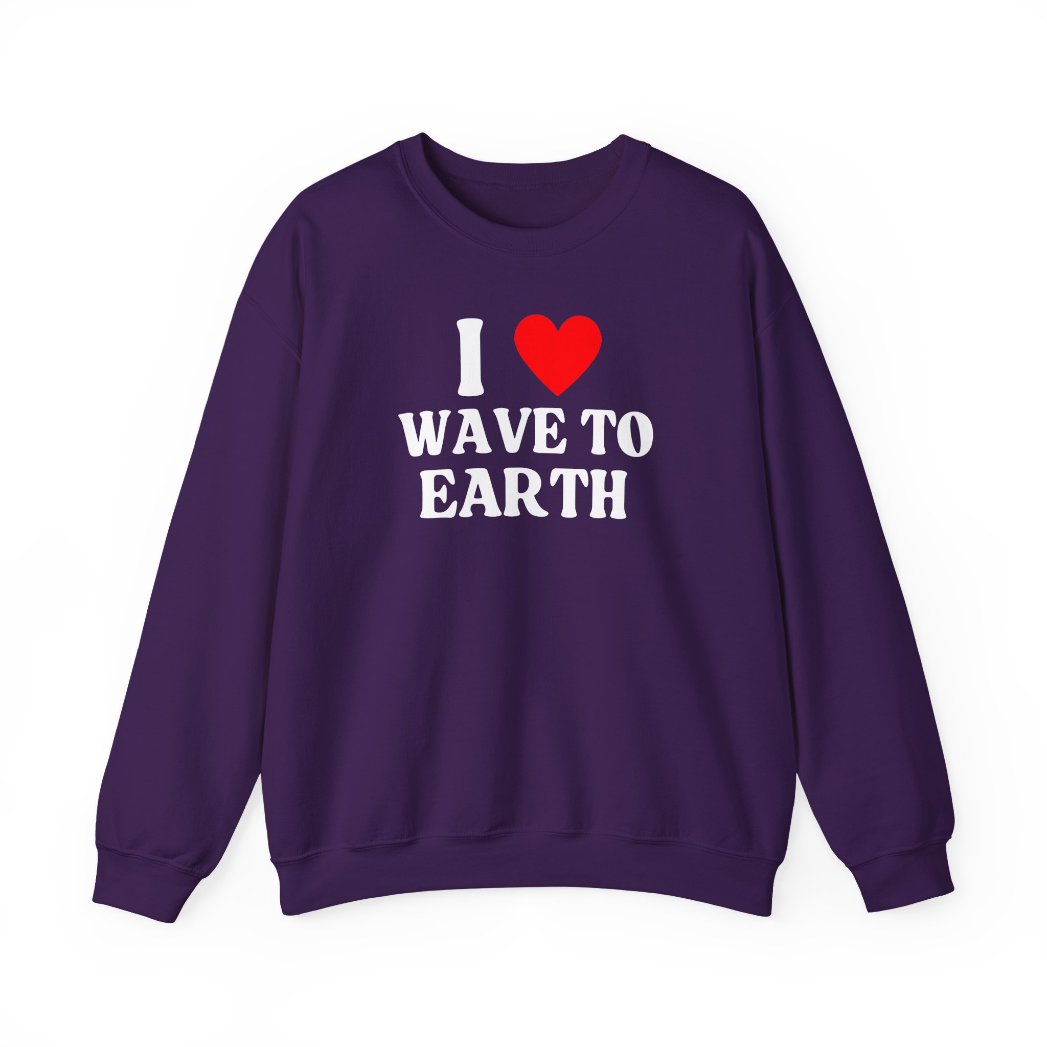 I Love Wave to Earth Unisex Heavy Blendâ„¢ Crewneck Sweatshirt