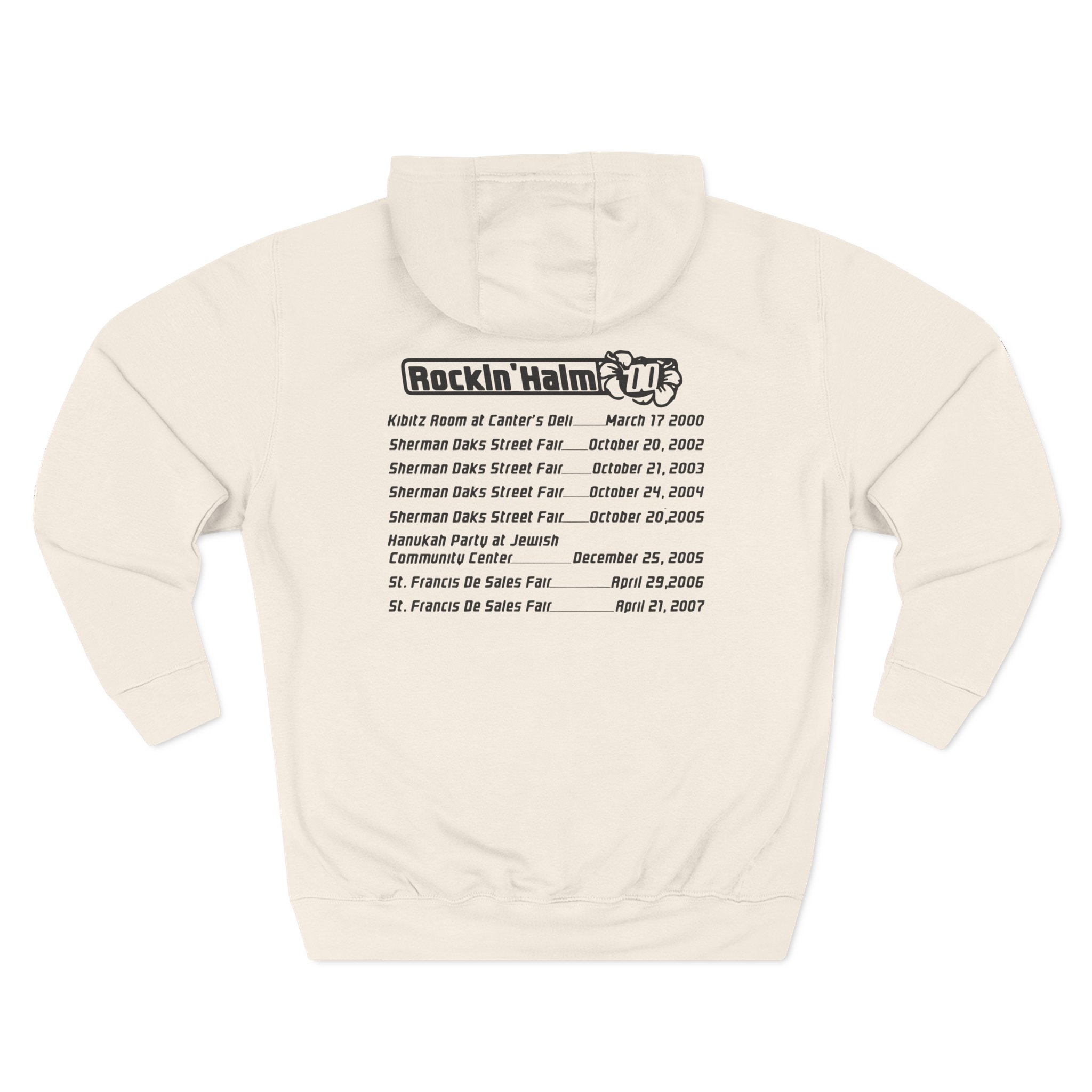 Rockin' Haim Three-Panel Fleece Hoodie