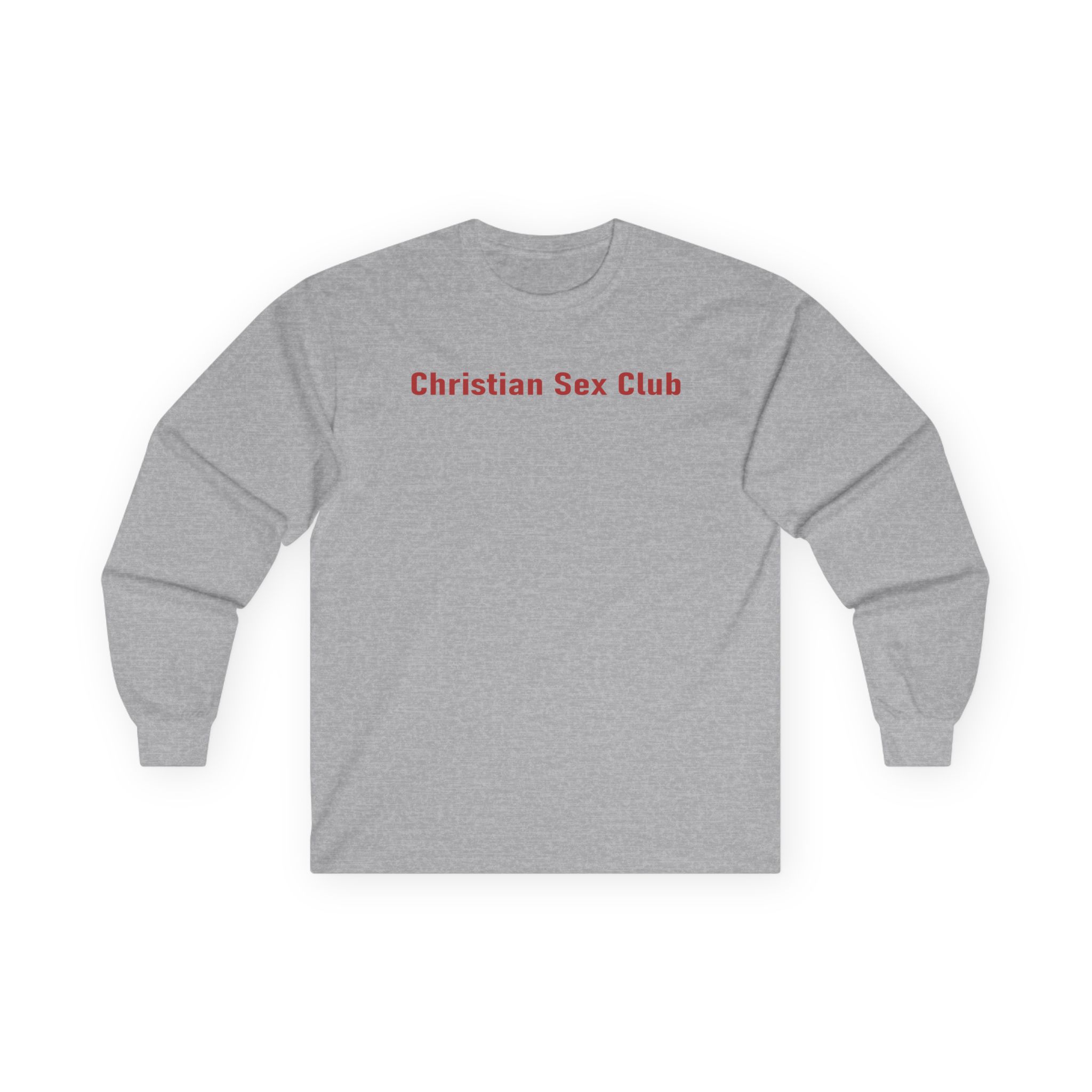Saint Jhn Christian Sex Club Essentia Unisex Ultra Cotton Long Sleeve Tee