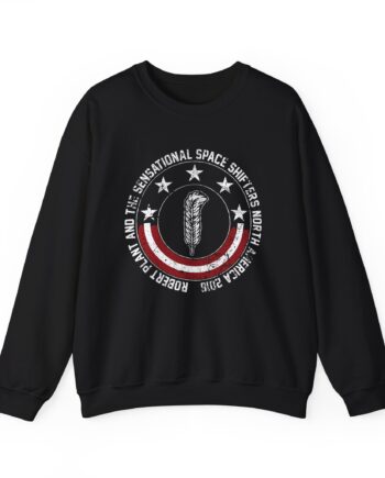 Robert Plant Patriotic Quill Itinerary Unisex Heavy Blend™ Crewneck Sweatshirt