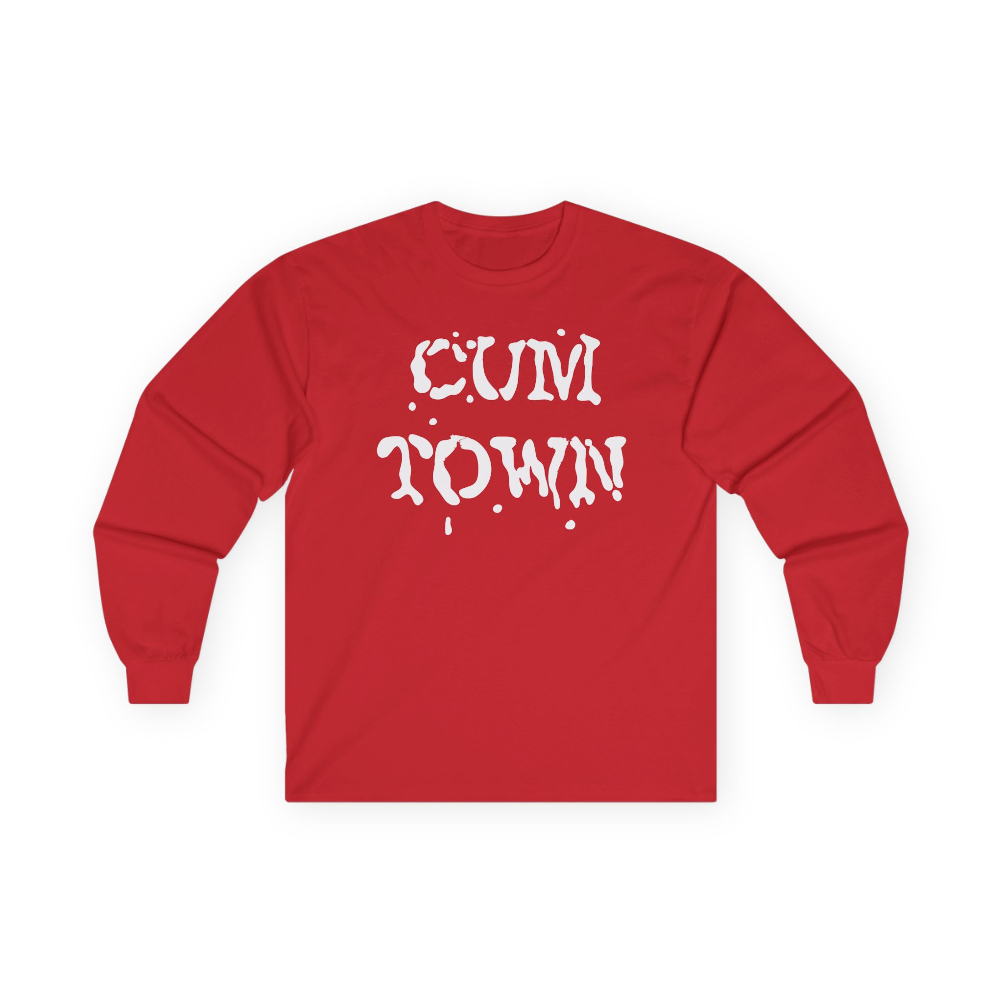 Cumtown Unisex Ultra Cotton Long Sleeve Tee