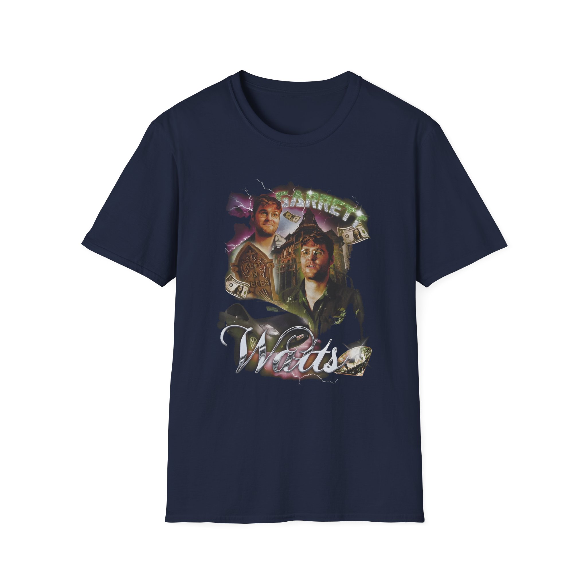 Garrett Watts Bootleg 90's Rap Unisex Softstyle T-Shirt