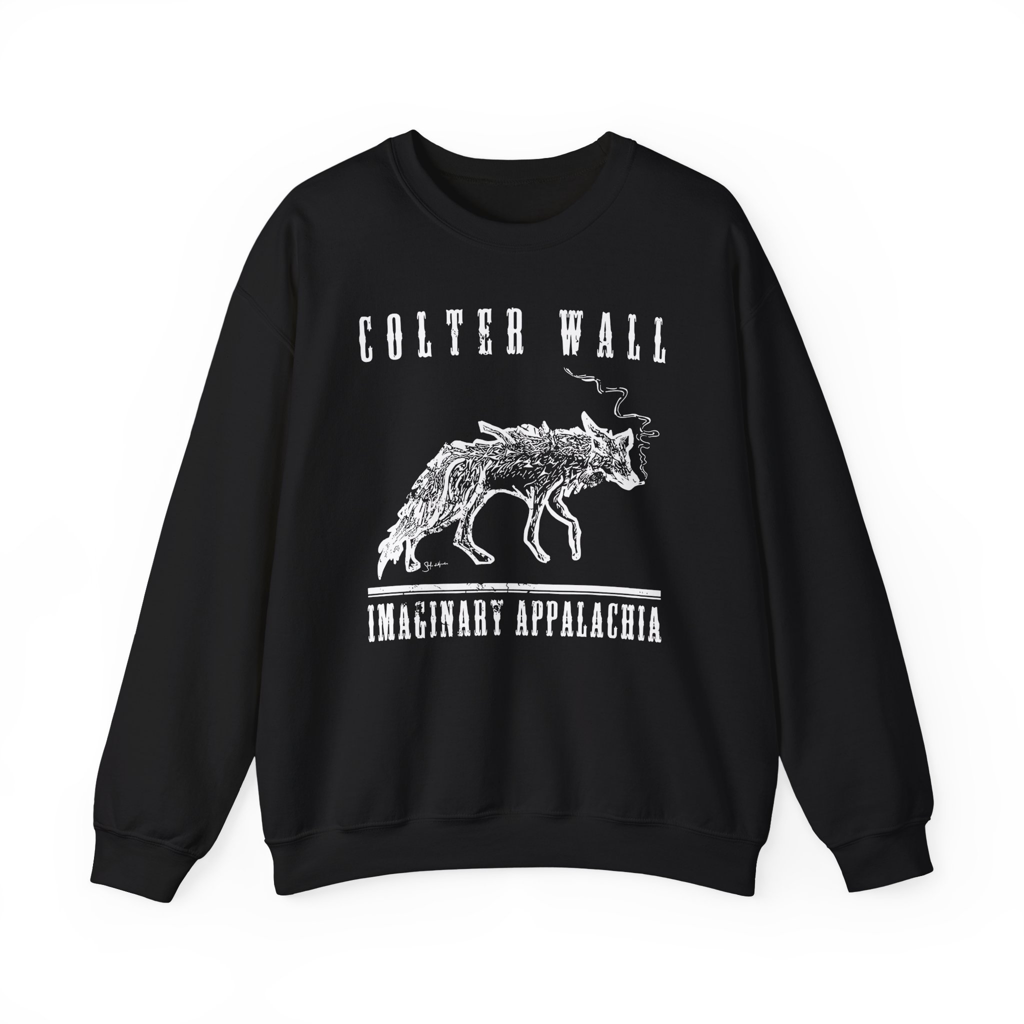 Colter Wall Imaginary Appalachia Unisex Heavy Blendâ„¢ Crewneck Sweatshirt