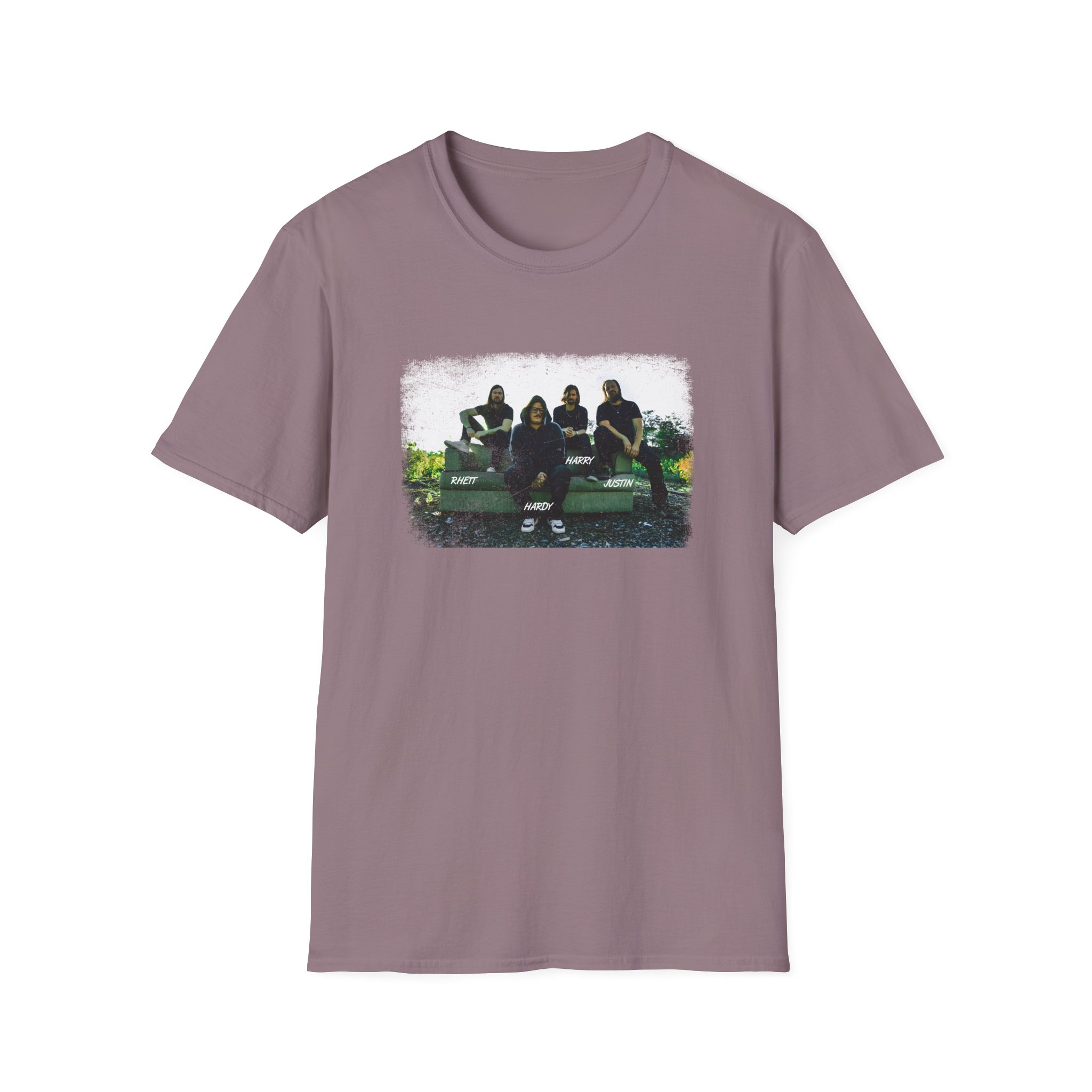 Hardy Band Photo Unisex Softstyle T-Shirt