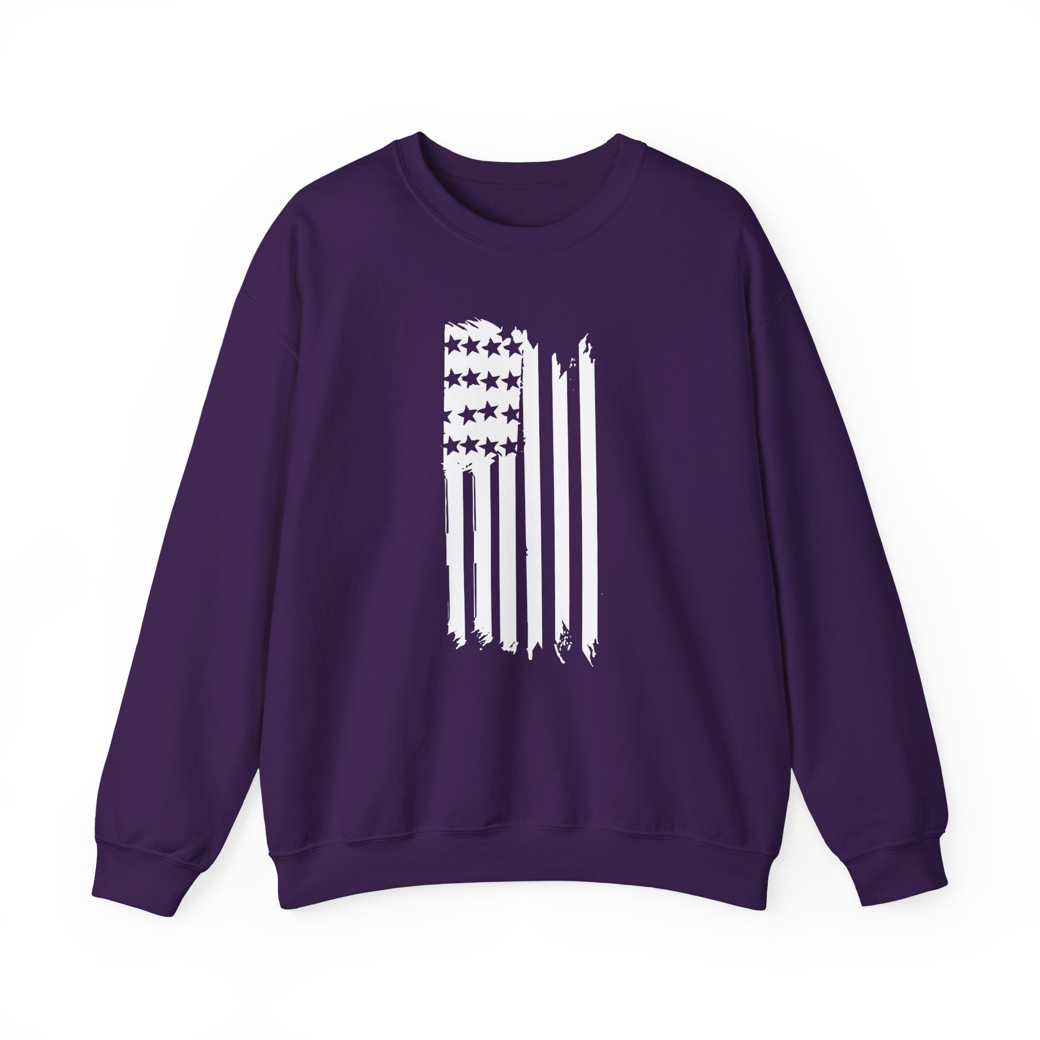 Patty Mayo Flag Americana Unisex Heavy Blend Crewneck Sweatshirt