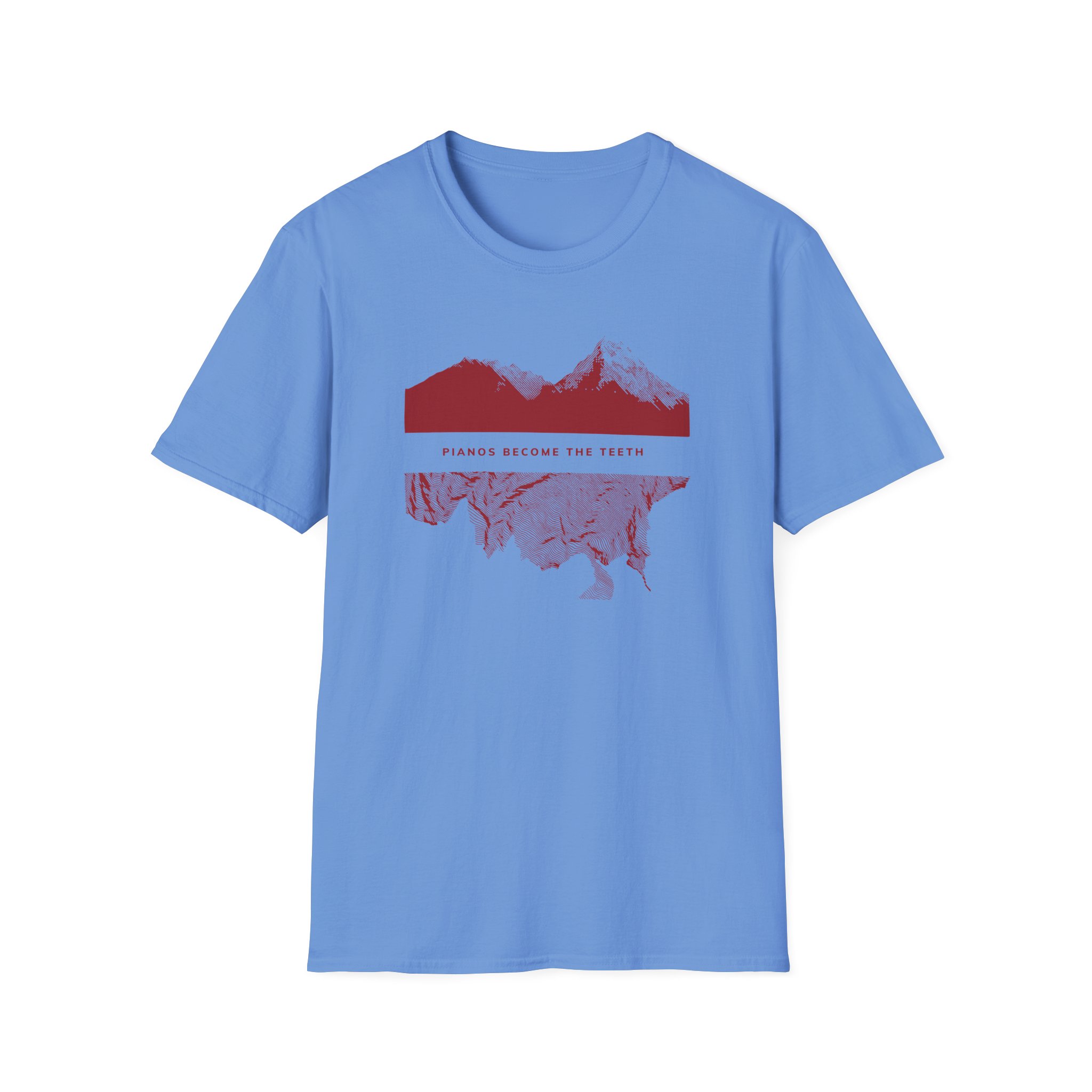 Pianos Become the Teeth Mountains Unisex Softstyle T-Shirt