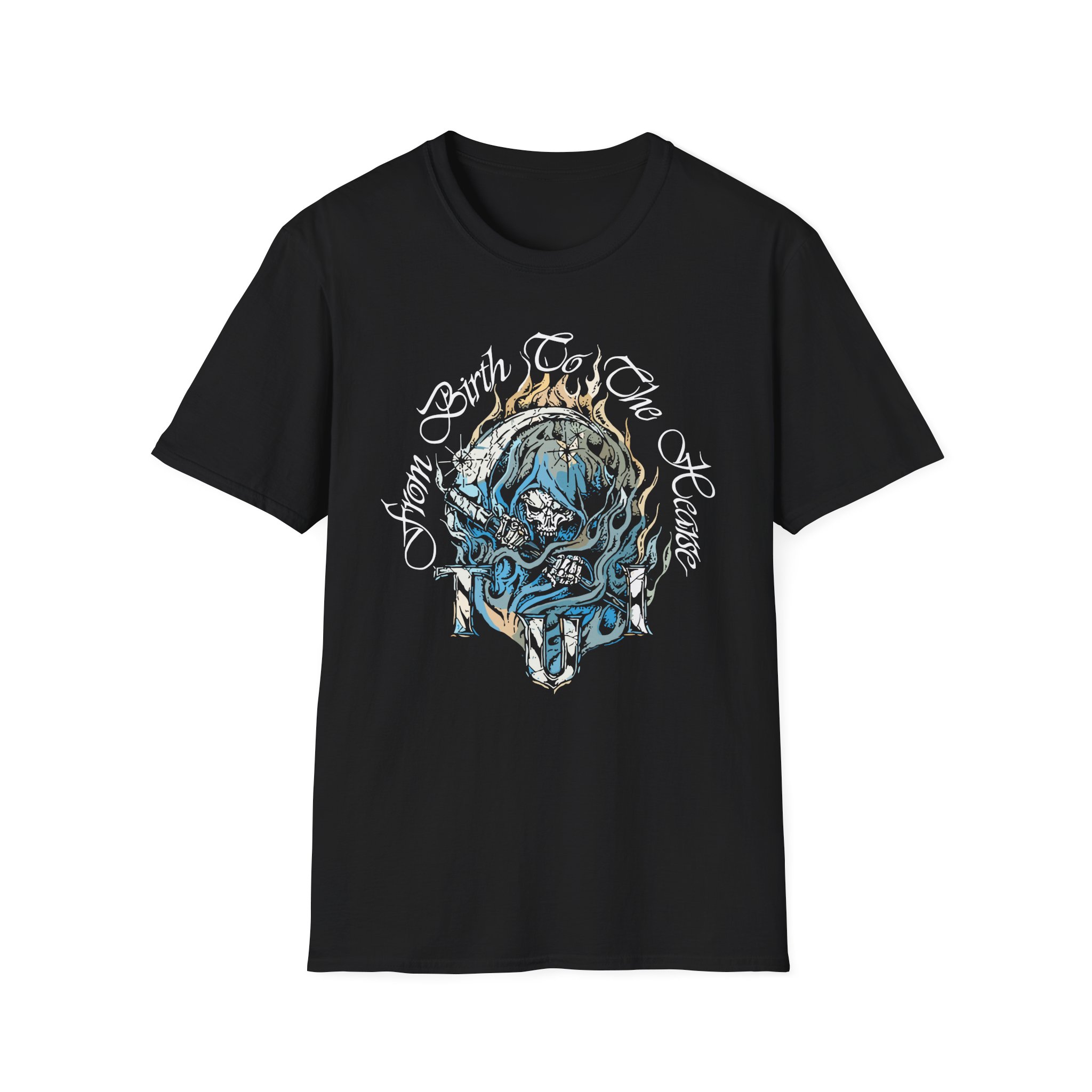 Trapped Under Ice Birth to Hearse Unisex Softstyle T-Shirt