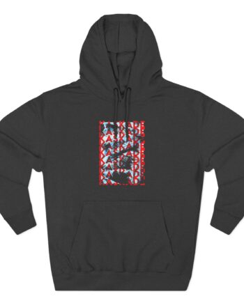 Kaskade Three-Panel Fleece Hoodie