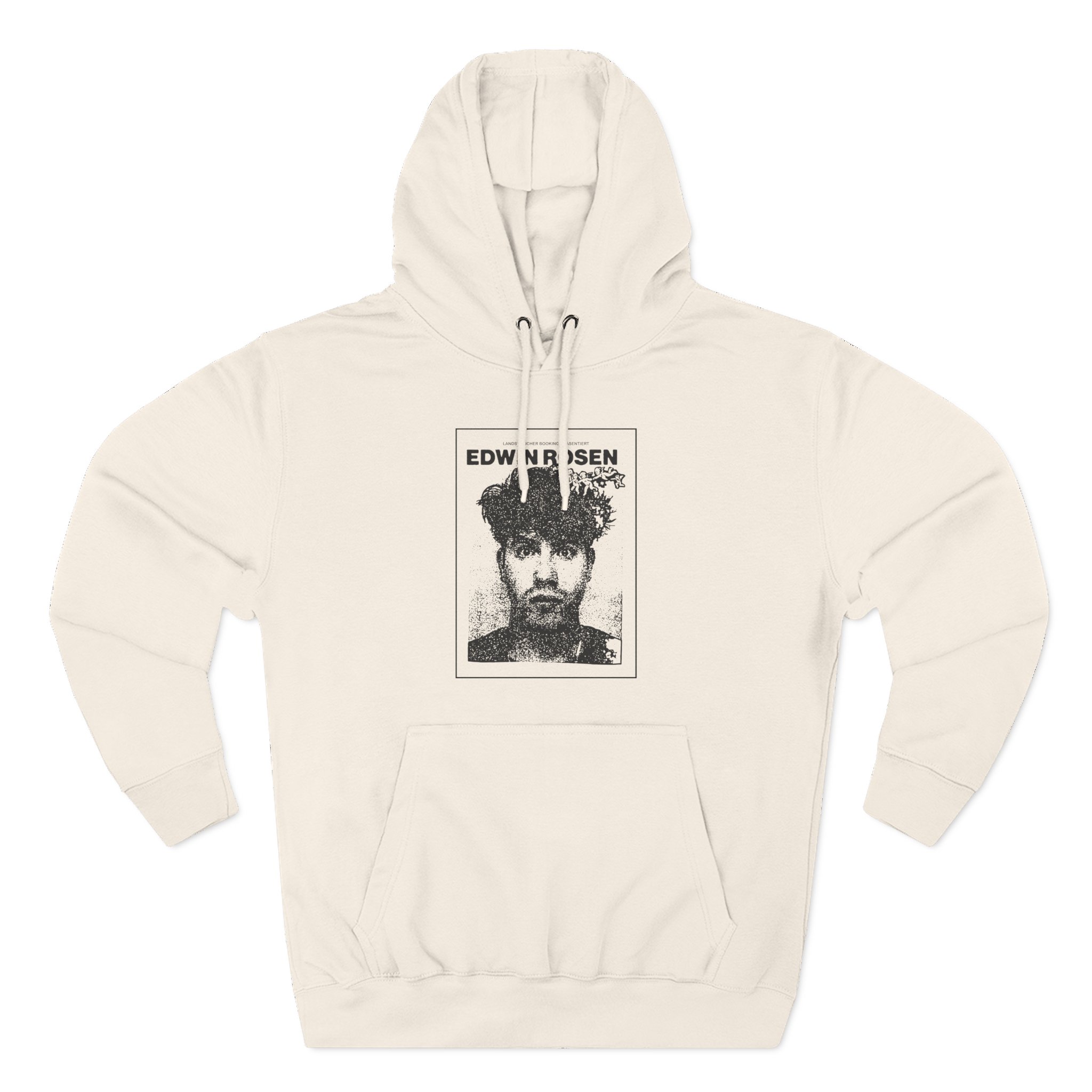 Edwin Rosen Man Three-Panel Fleece Hoodie