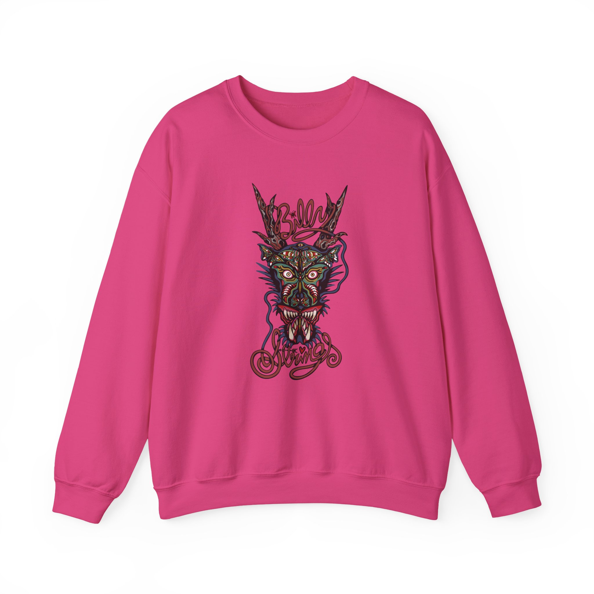 Billy Strings Butterfly Dragon Unisex Heavy Blendâ„¢ Crewneck Sweatshirt