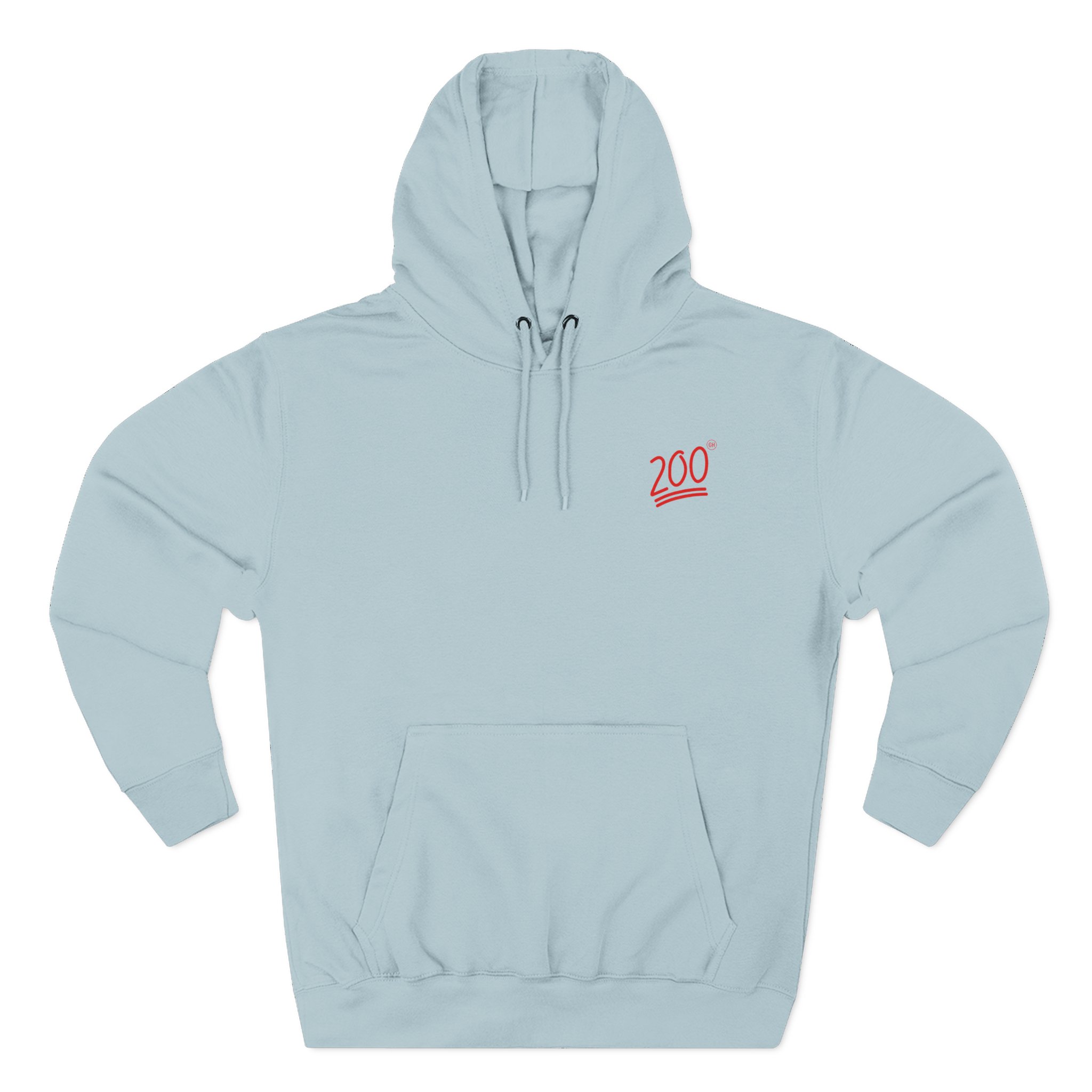 Gemischtes Hack Anniversary Three-Panel Fleece Hoodie