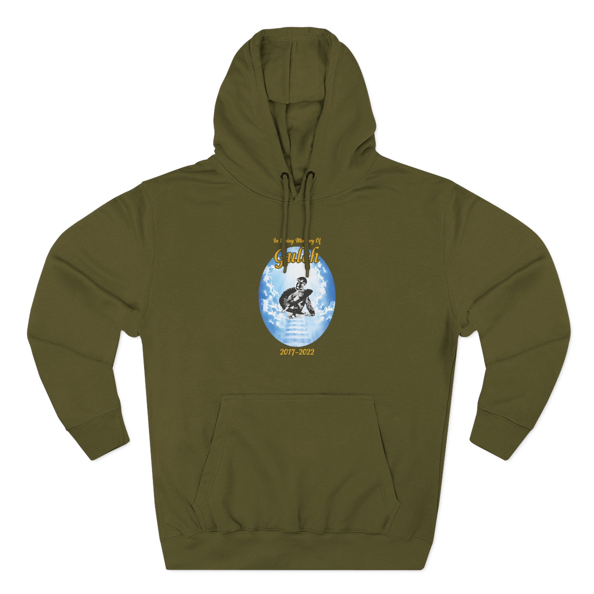 Gulch Josef Alfonso in Loving Memory of Gulch Three-Panel Fleece Hoodie