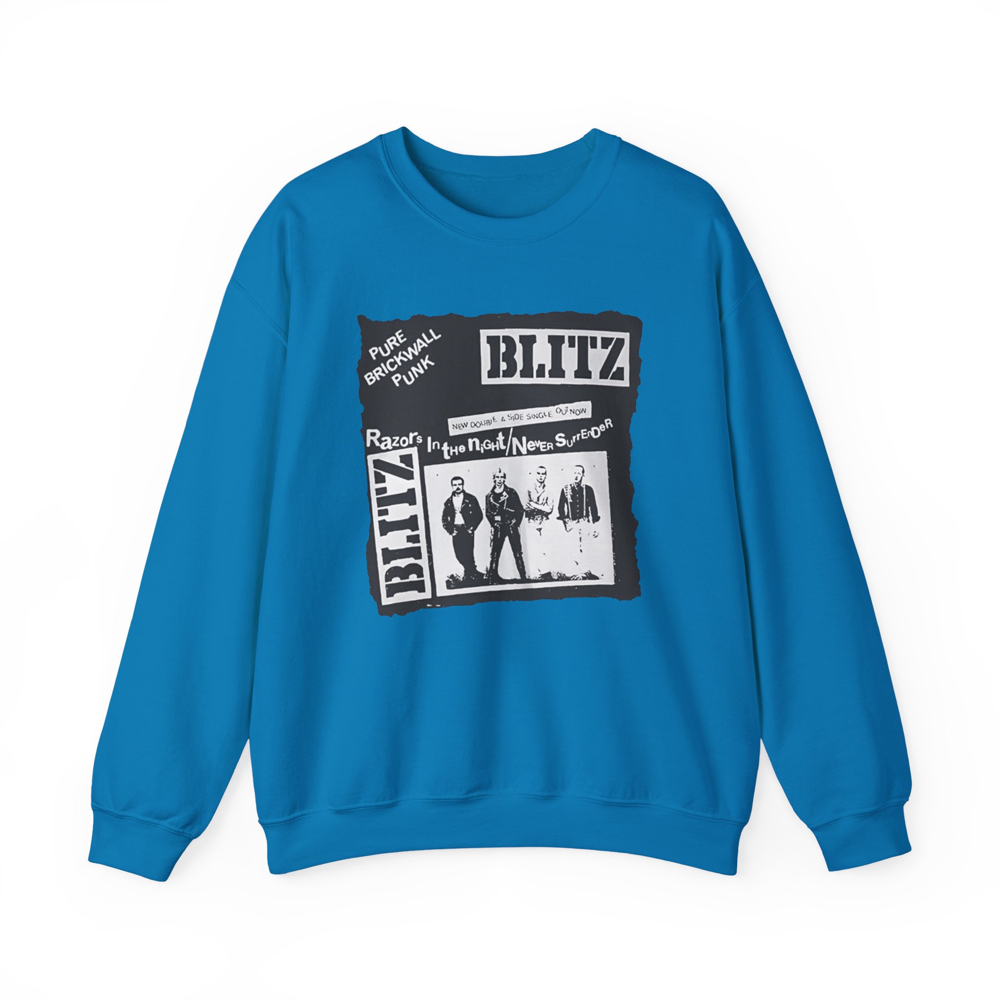 Blitz Pure Brick Wall Unisex Heavy Blendâ„¢ Crewneck Sweatshirt