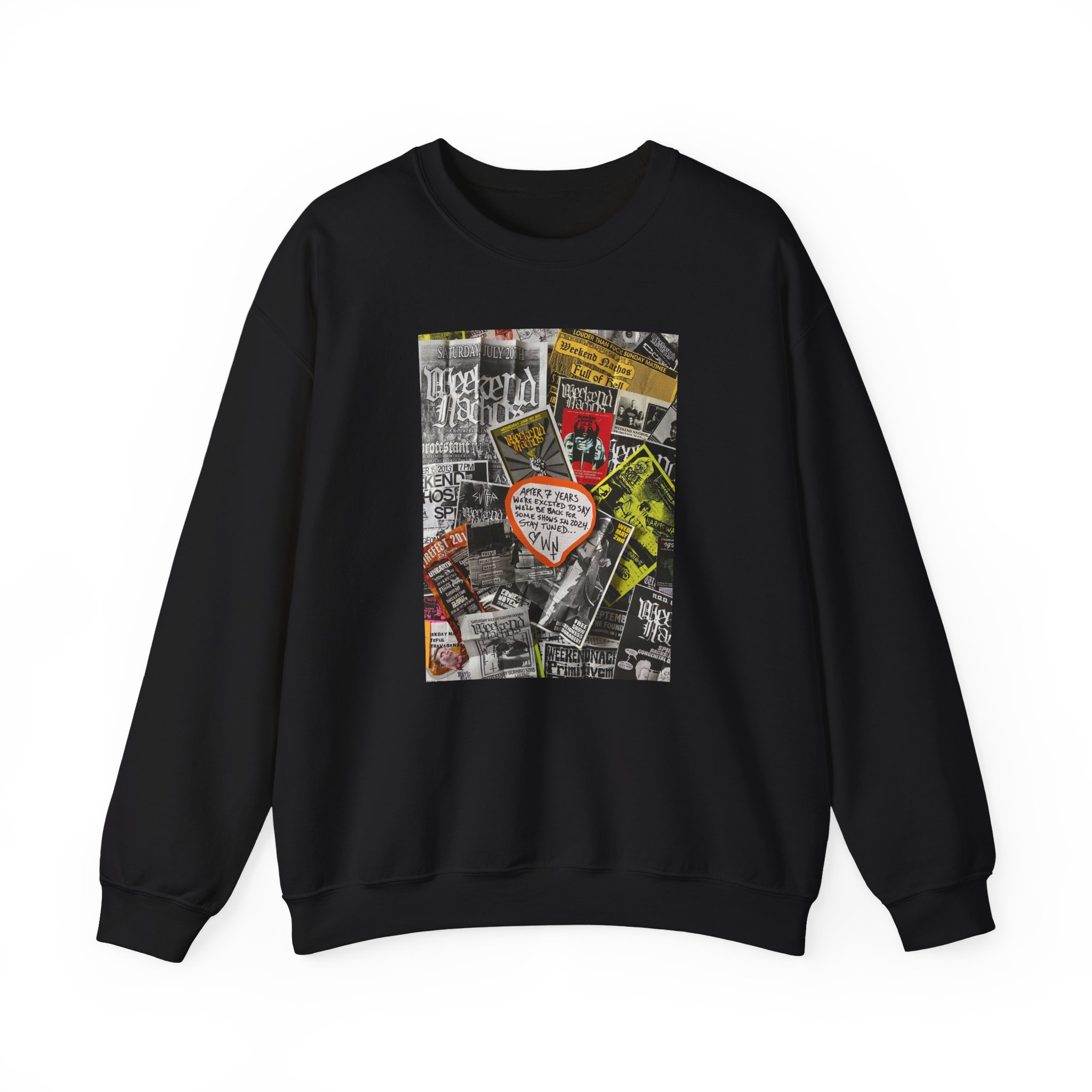 Weekend Nachos Unisex Heavy Blendâ„¢ Crewneck Sweatshirt