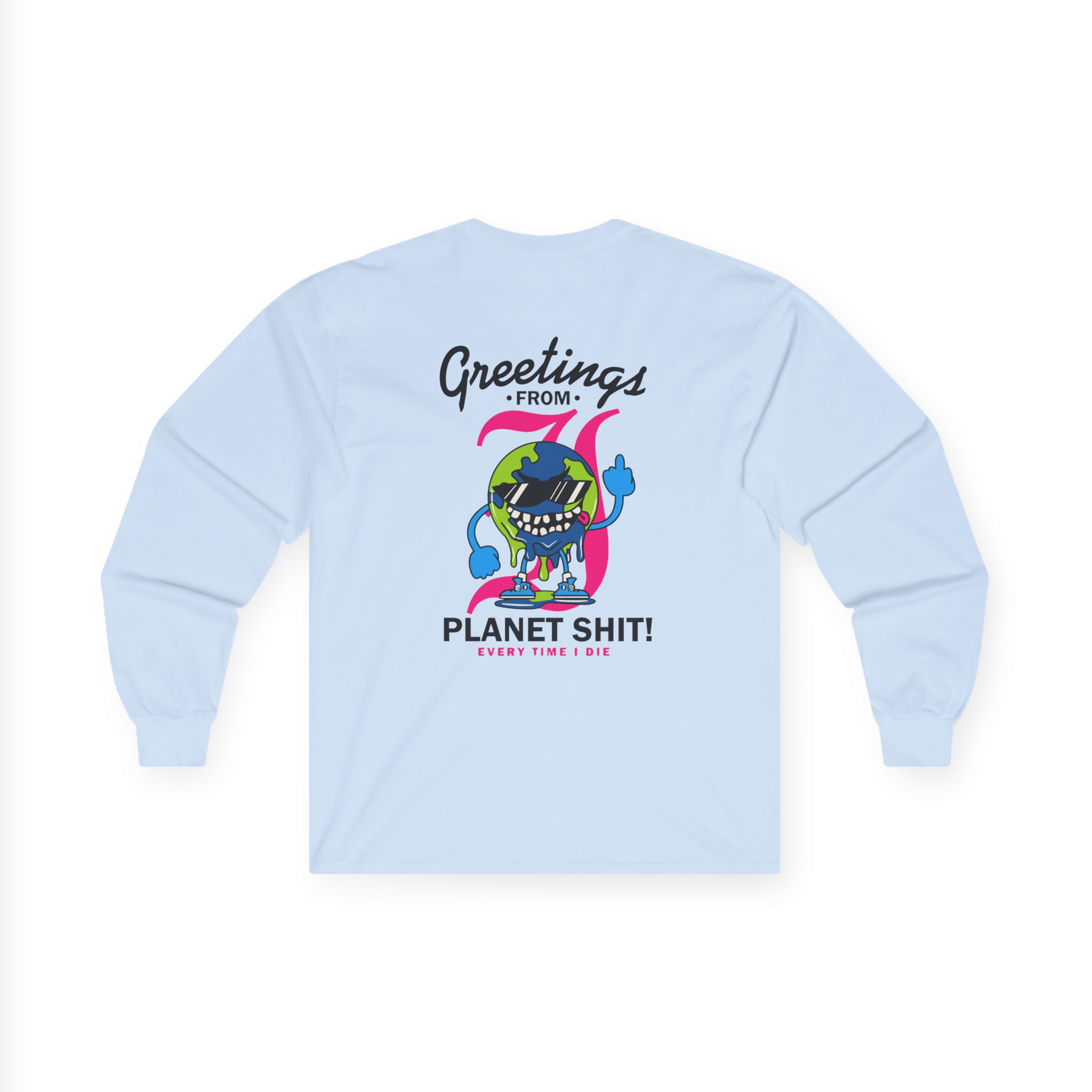 Every Time I Die Planet Unisex Ultra Cotton Long Sleeve Tee