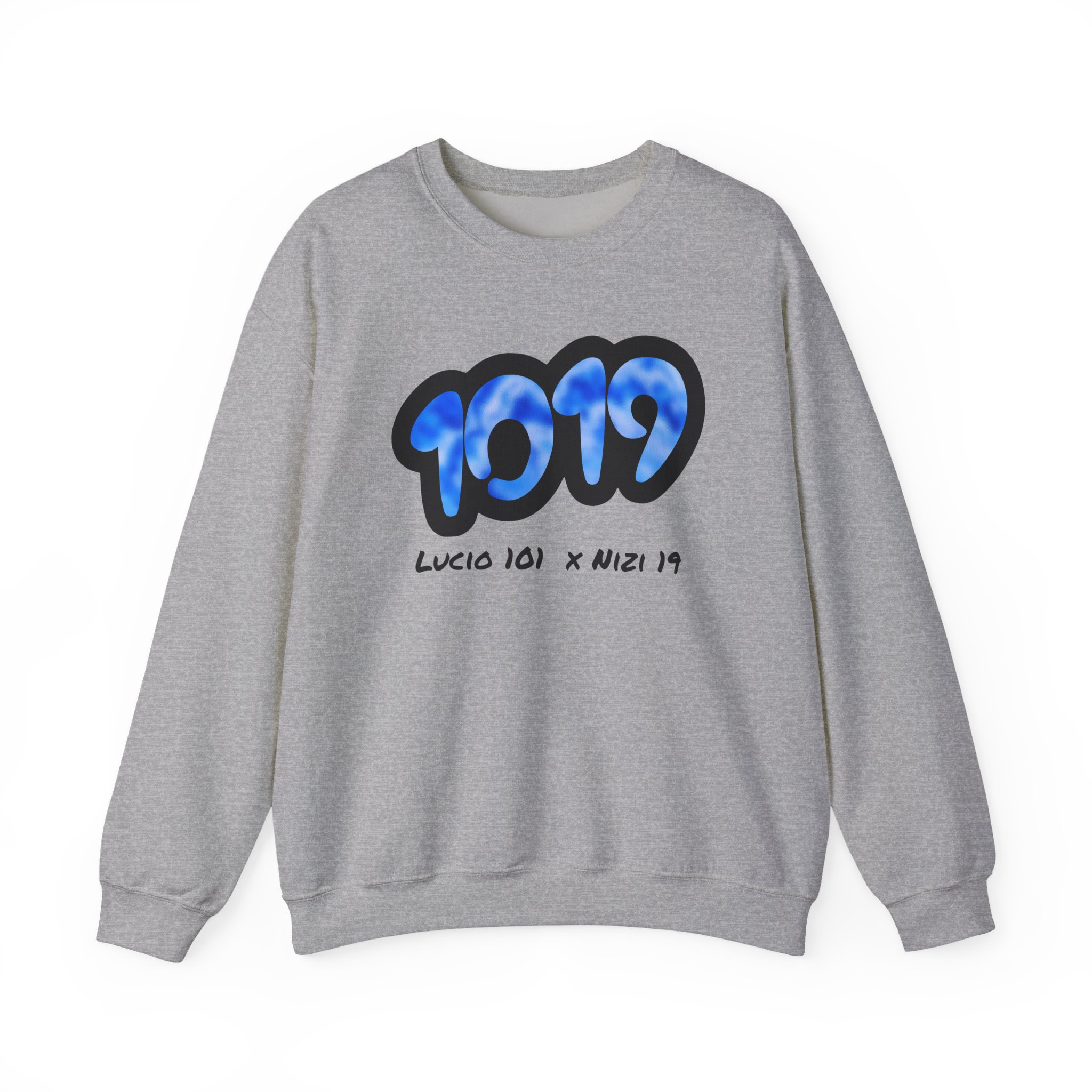 Lucio 101 x Nizi 19 Unisex Heavy Blendâ„¢ Crewneck Sweatshirt