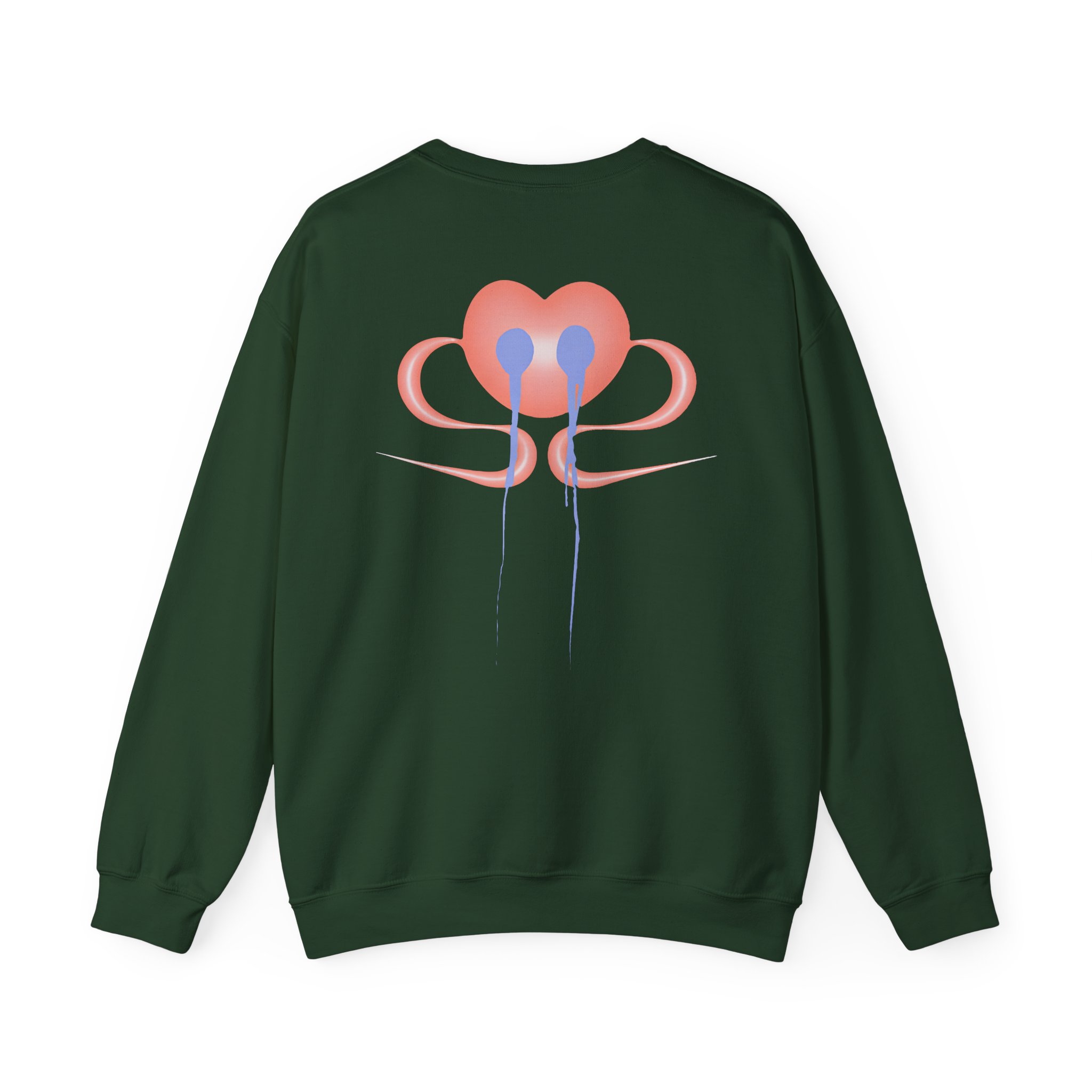 Nina Chuba Heart Unisex Heavy Blendâ„¢ Crewneck Sweatshirt