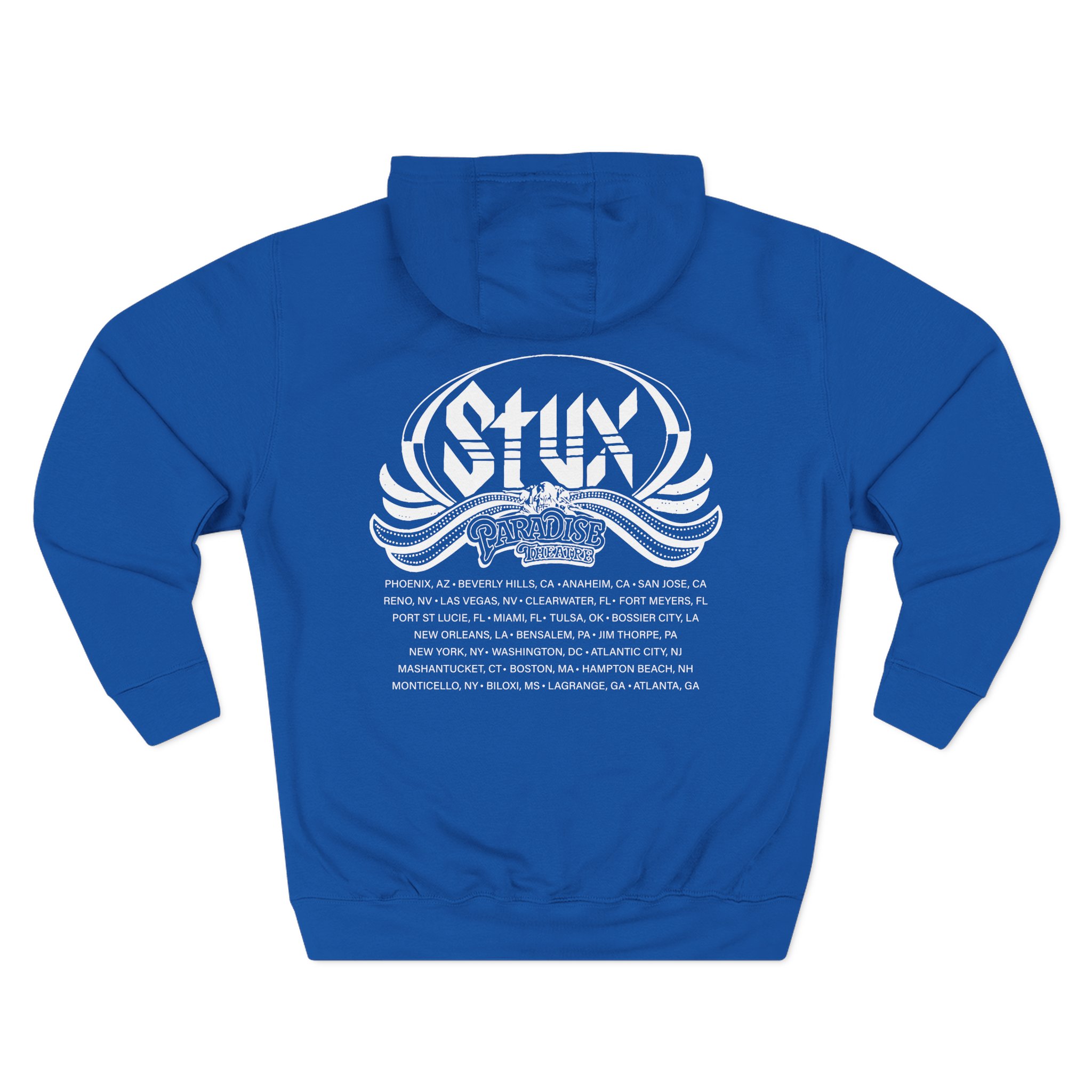 Styx Paradise Three-Panel Fleece Hoodie