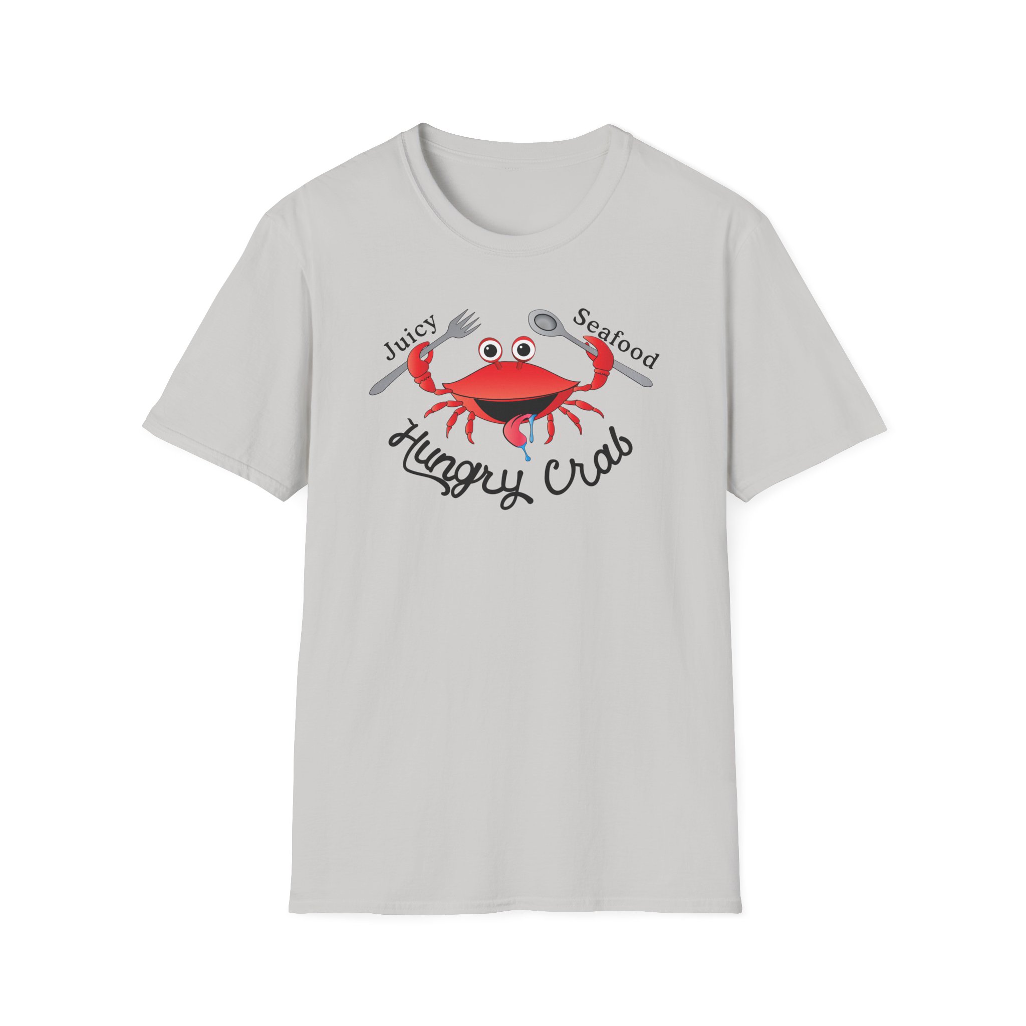 Hungry Box Hungry Crab Juicy Seafood Unisex Softstyle T-Shirt