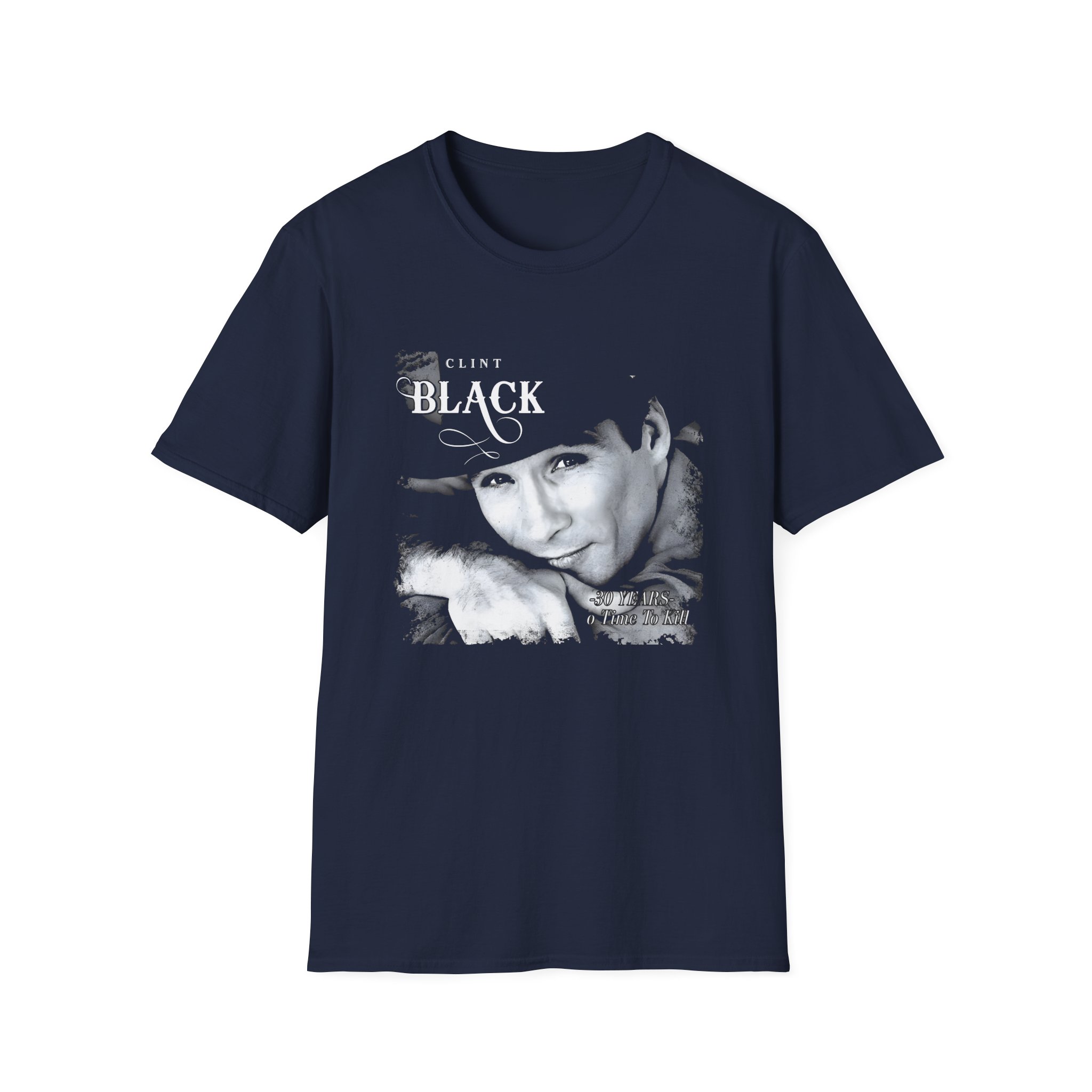 Clint Black No Time to Kill 30th Anniversary Unisex Softstyle T-Shirt