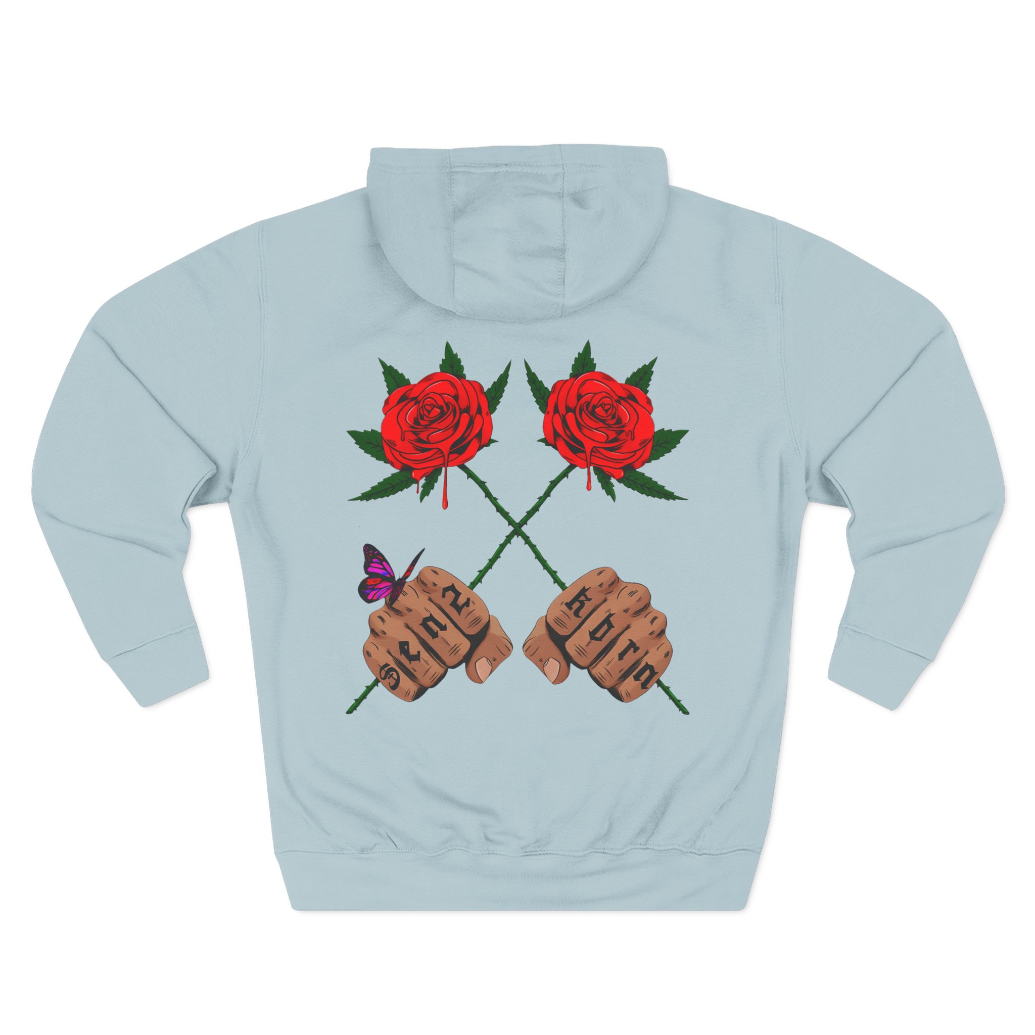 Eladio Carrion Three-Panel Fleece Hoodie