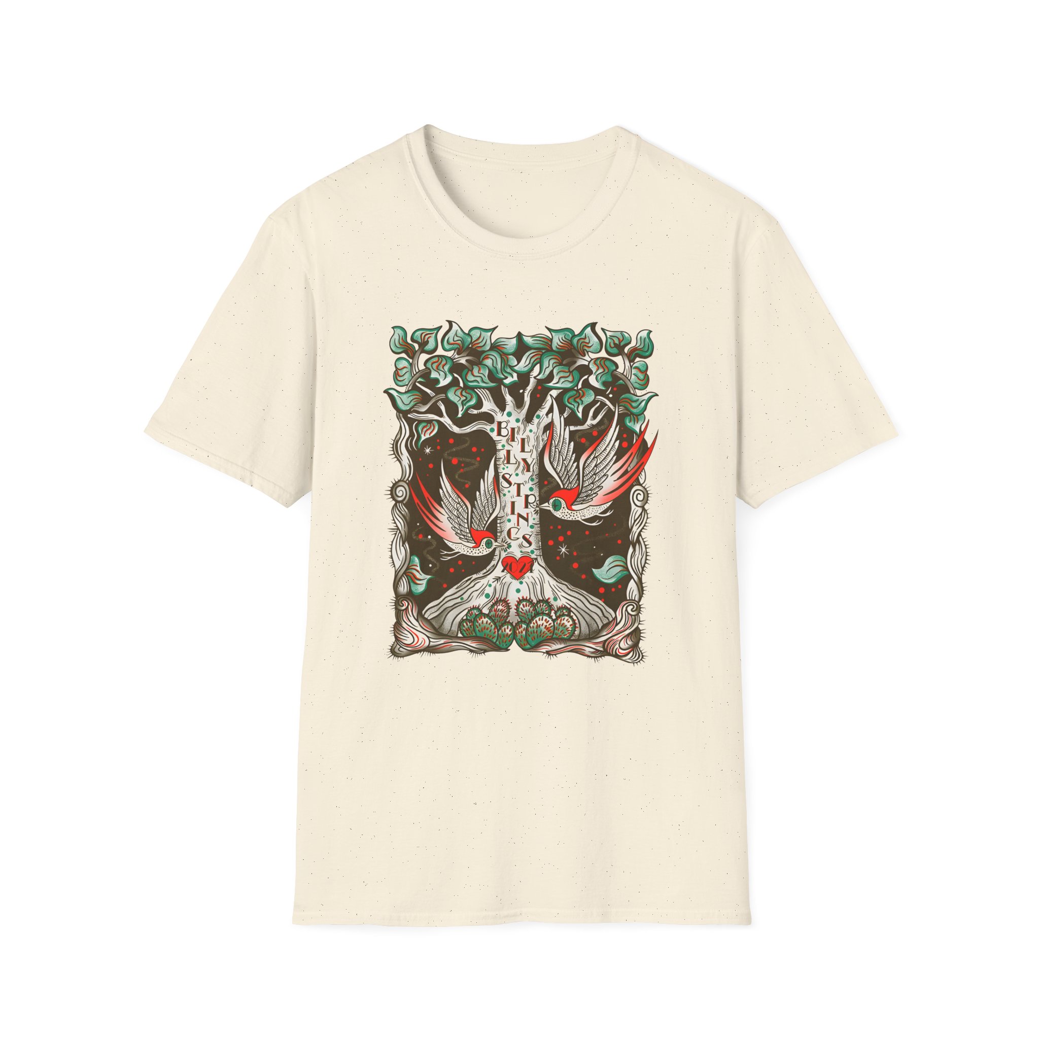 Billy Strings Woodpecker Unisex Softstyle T-Shirt