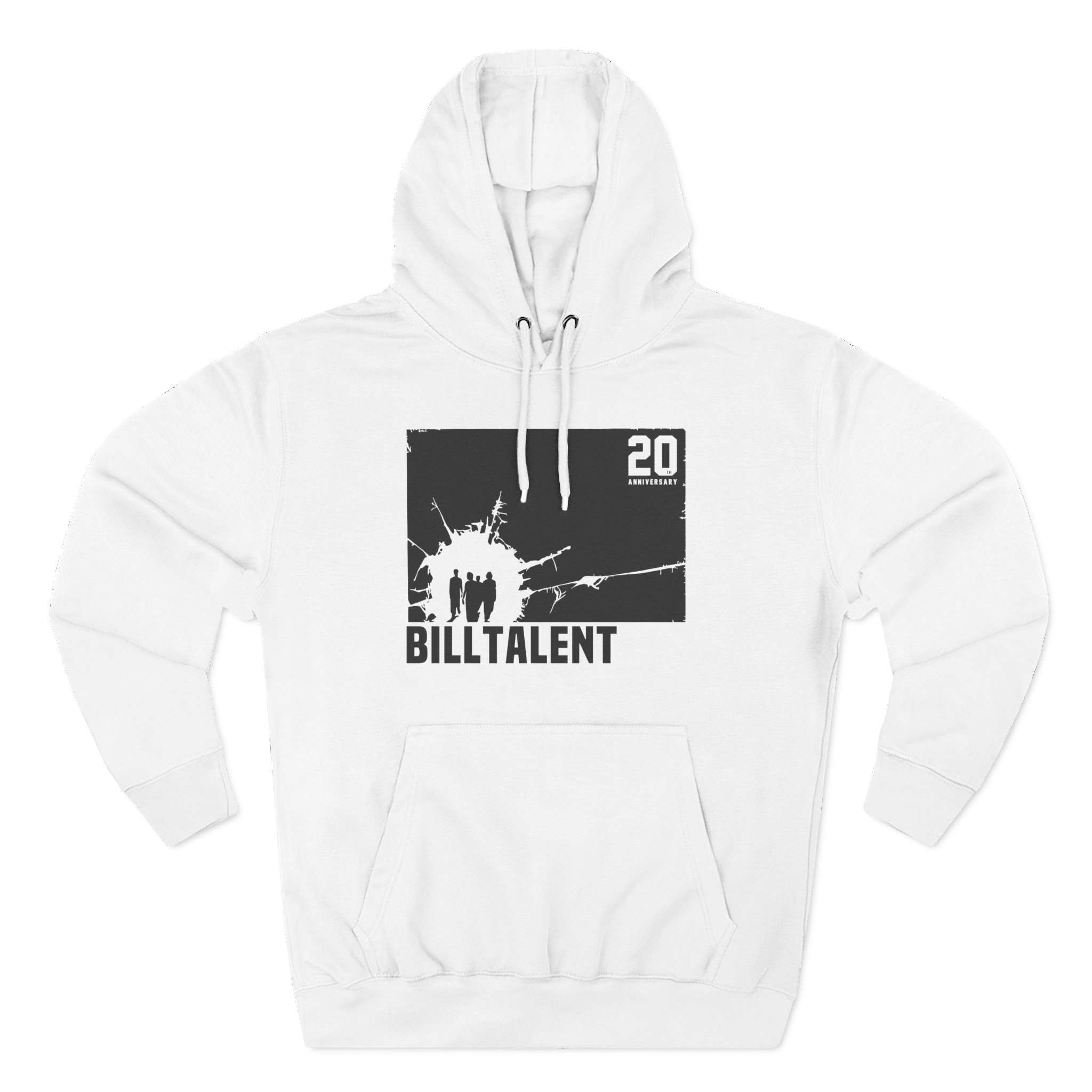 Billy Talent 20th Anniversary Three-Panel Fleece Hoodie