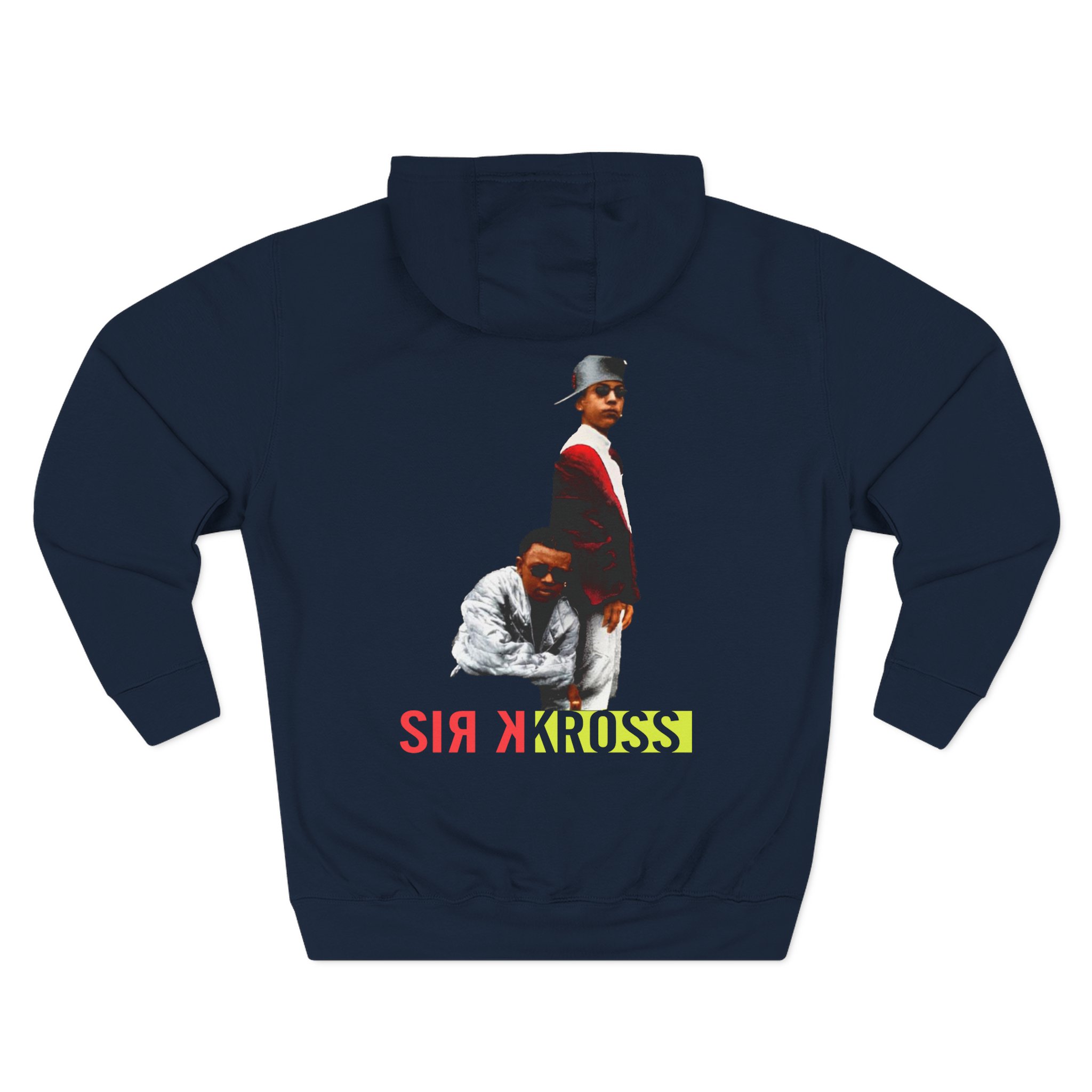 Vintage 90s Kris Kross Hip Hop Duo Three-Panel Fleece Hoodie