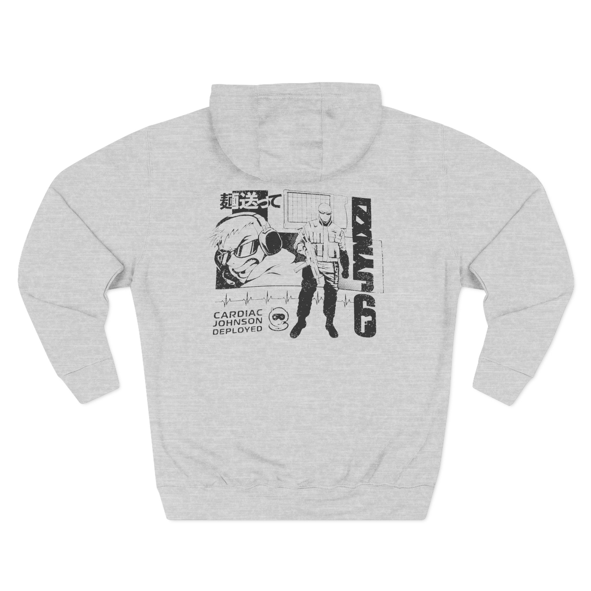 Jynxzi Three-Panel Fleece Hoodie