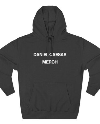 Daniel Caesar Three-Panel Fleece Hoodie
