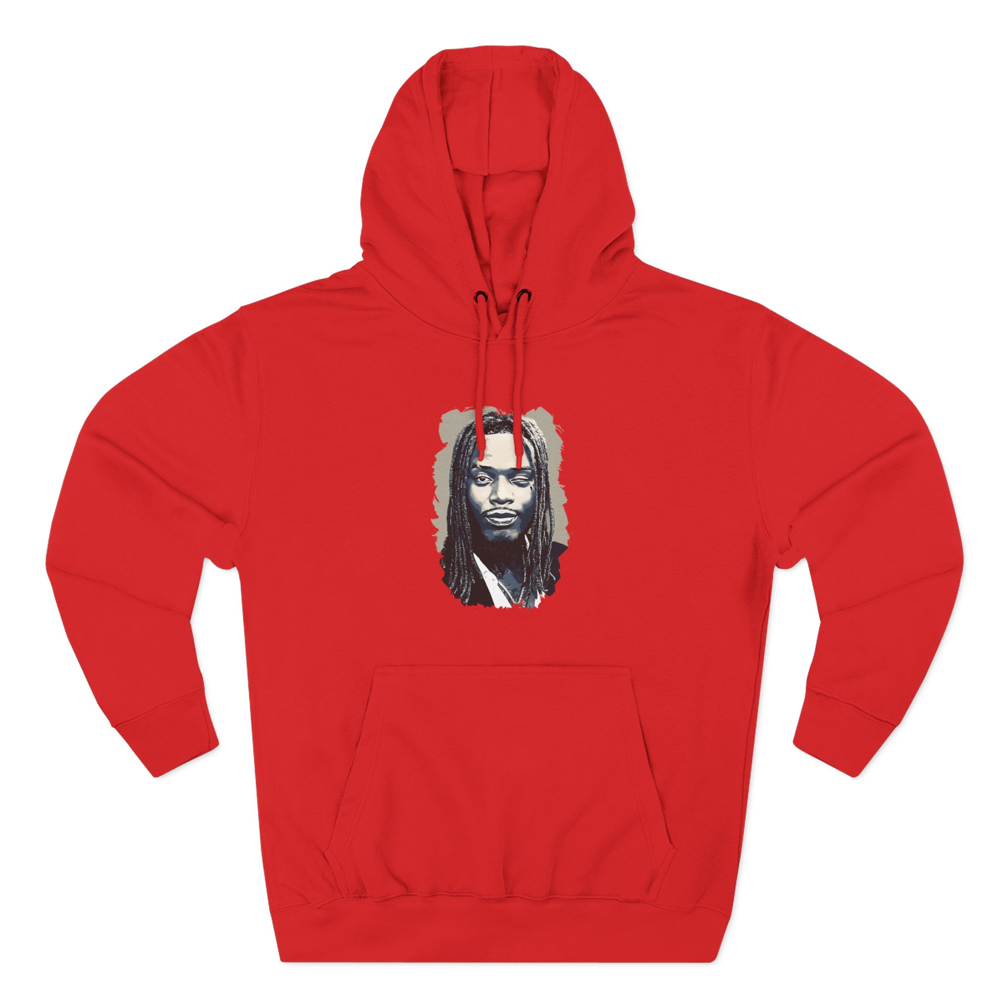Fetty Wap Three-Panel Fleece Hoodie