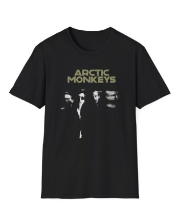 Arctic Monkeys Distorted Photo Unisex Softstyle T-Shirt