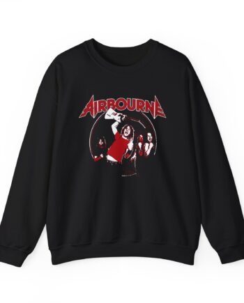 Airbourne Fist Pumping Unisex Heavy Blend™ Crewneck Sweatshirt