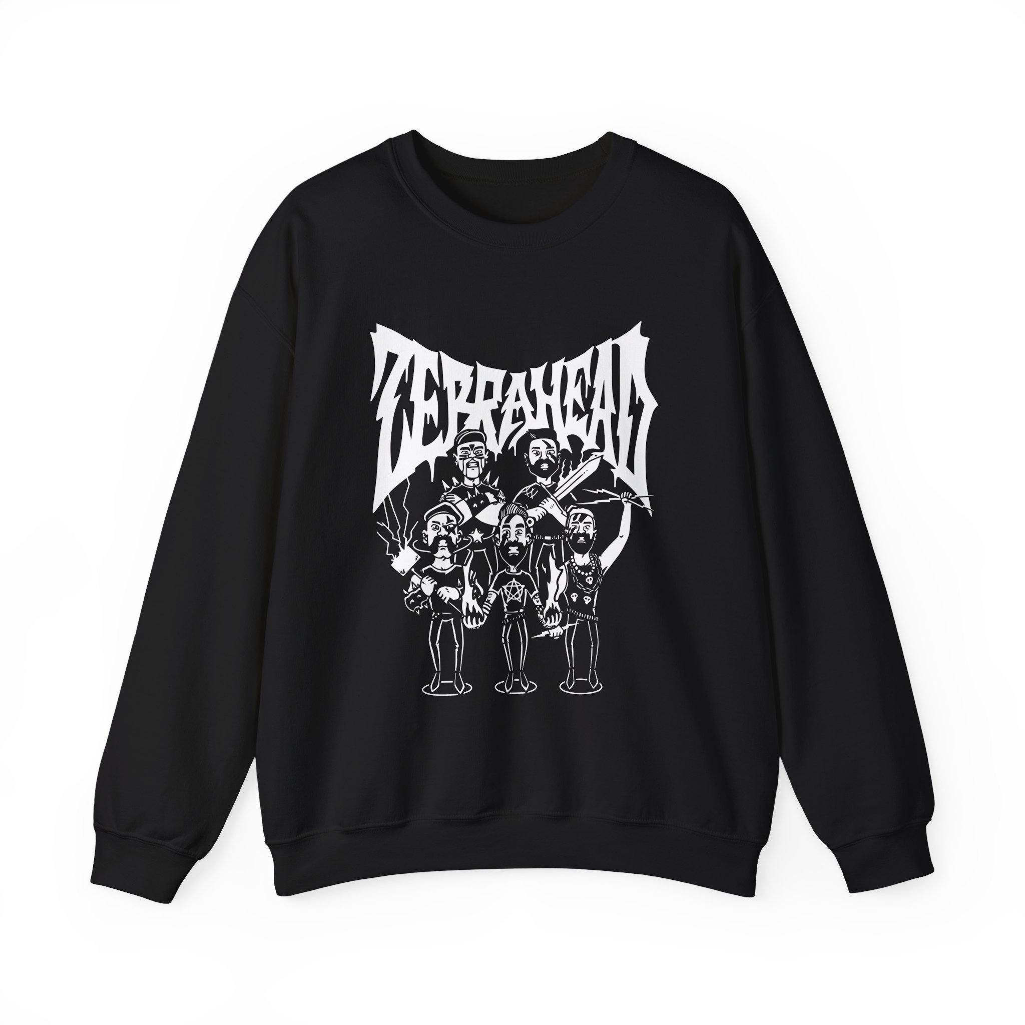 Zebrahead Goth Unisex Heavy Blendâ„¢ Crewneck Sweatshirt