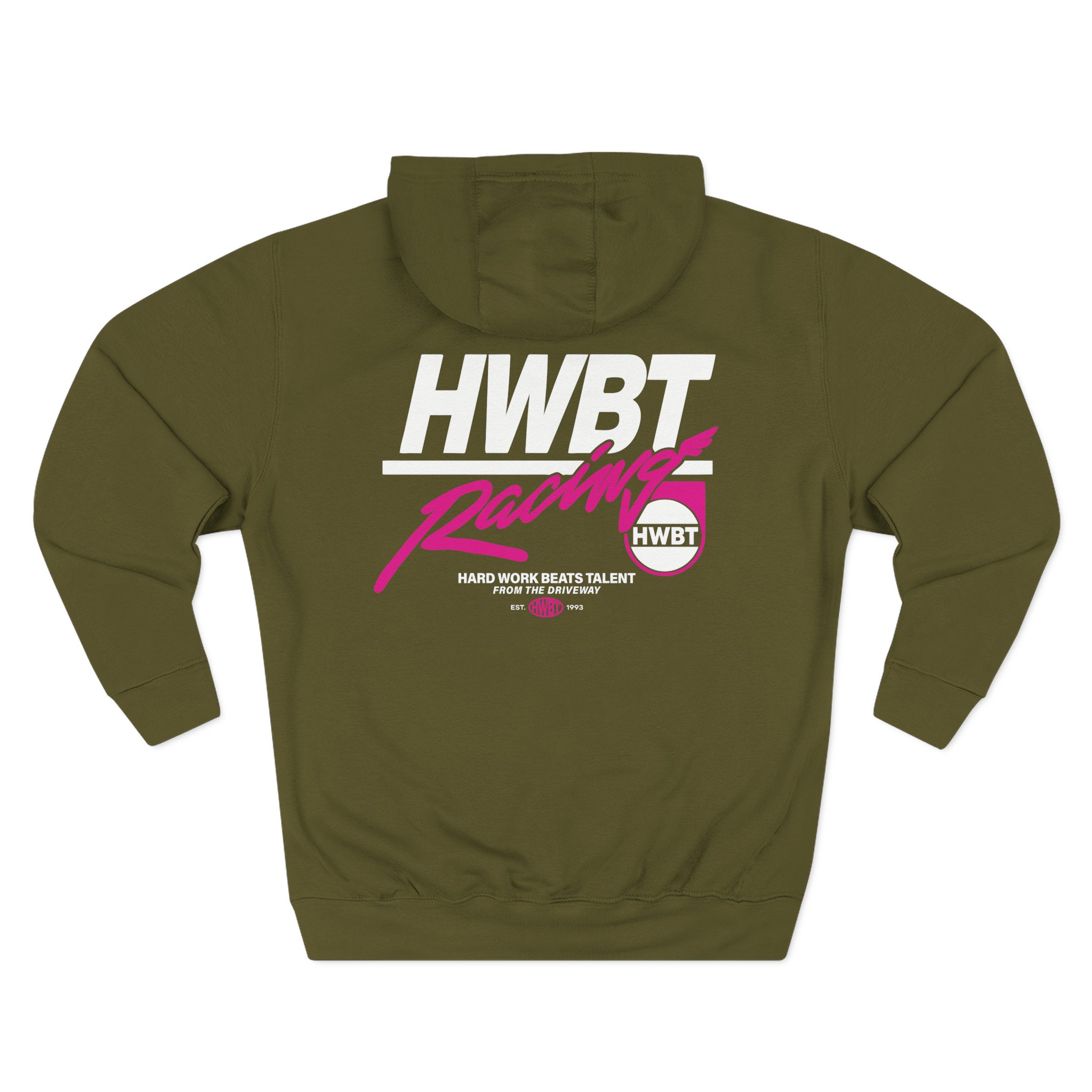 Matt Armstrong Hwbt Racing Three-Panel Fleece Hoodie