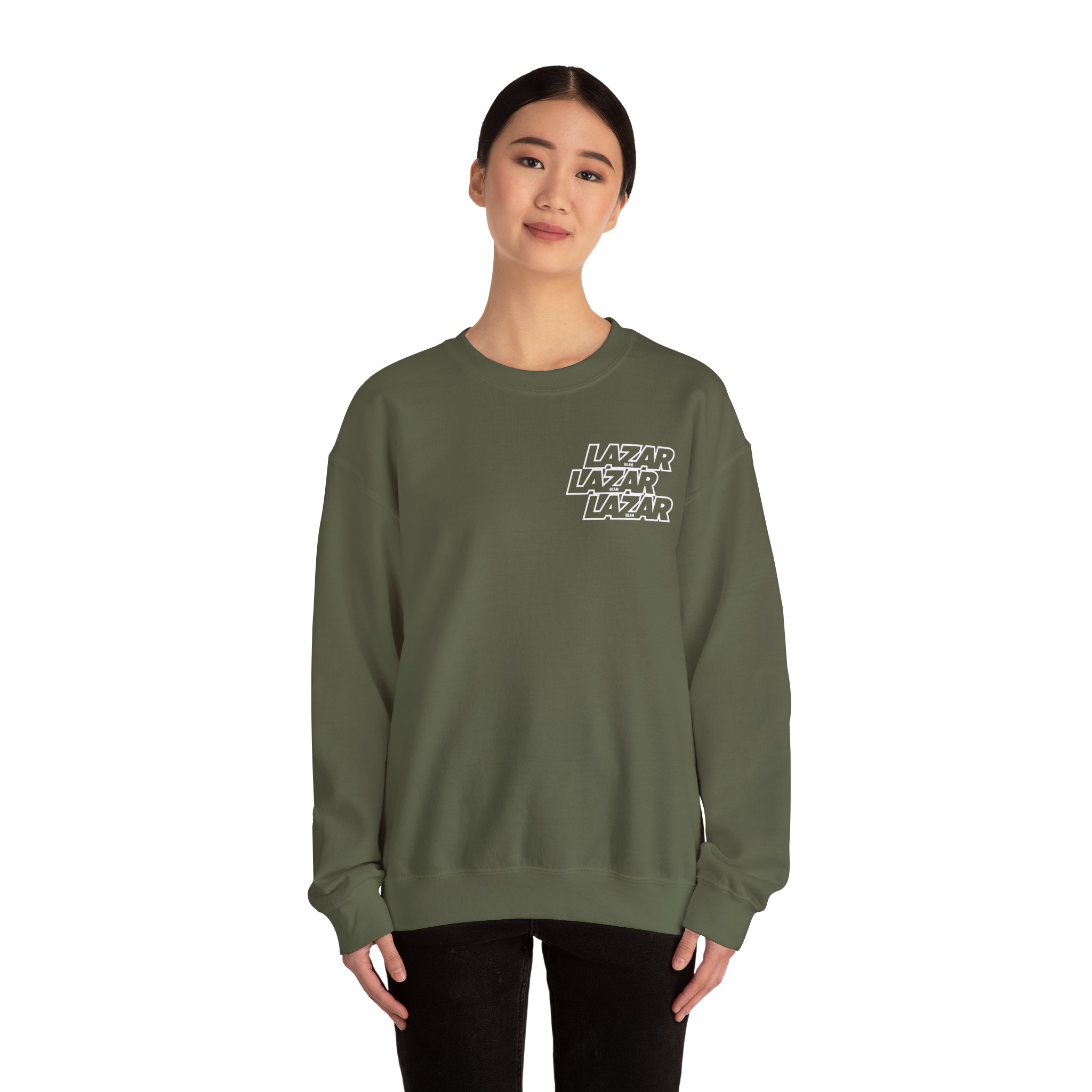 Lazar Beam Unisex Heavy Blendâ„¢ Crewneck Sweatshirt