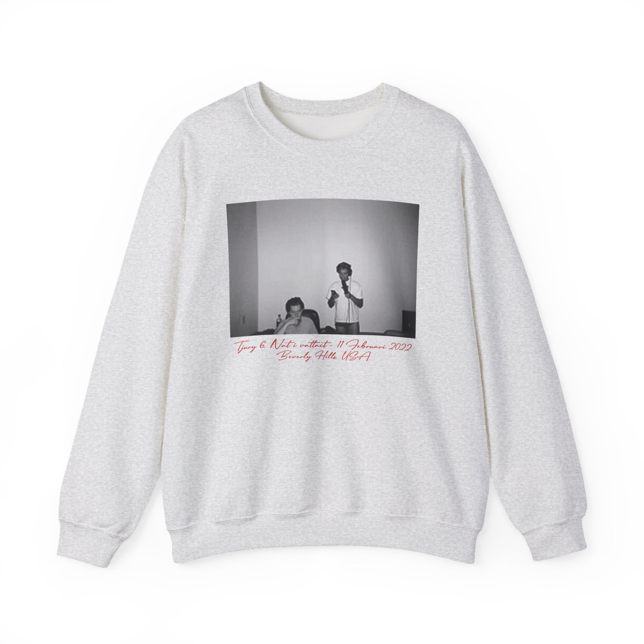 Hov1 11 Februari Vit Unisex Heavy Blendâ„¢ Crewneck Sweatshirt