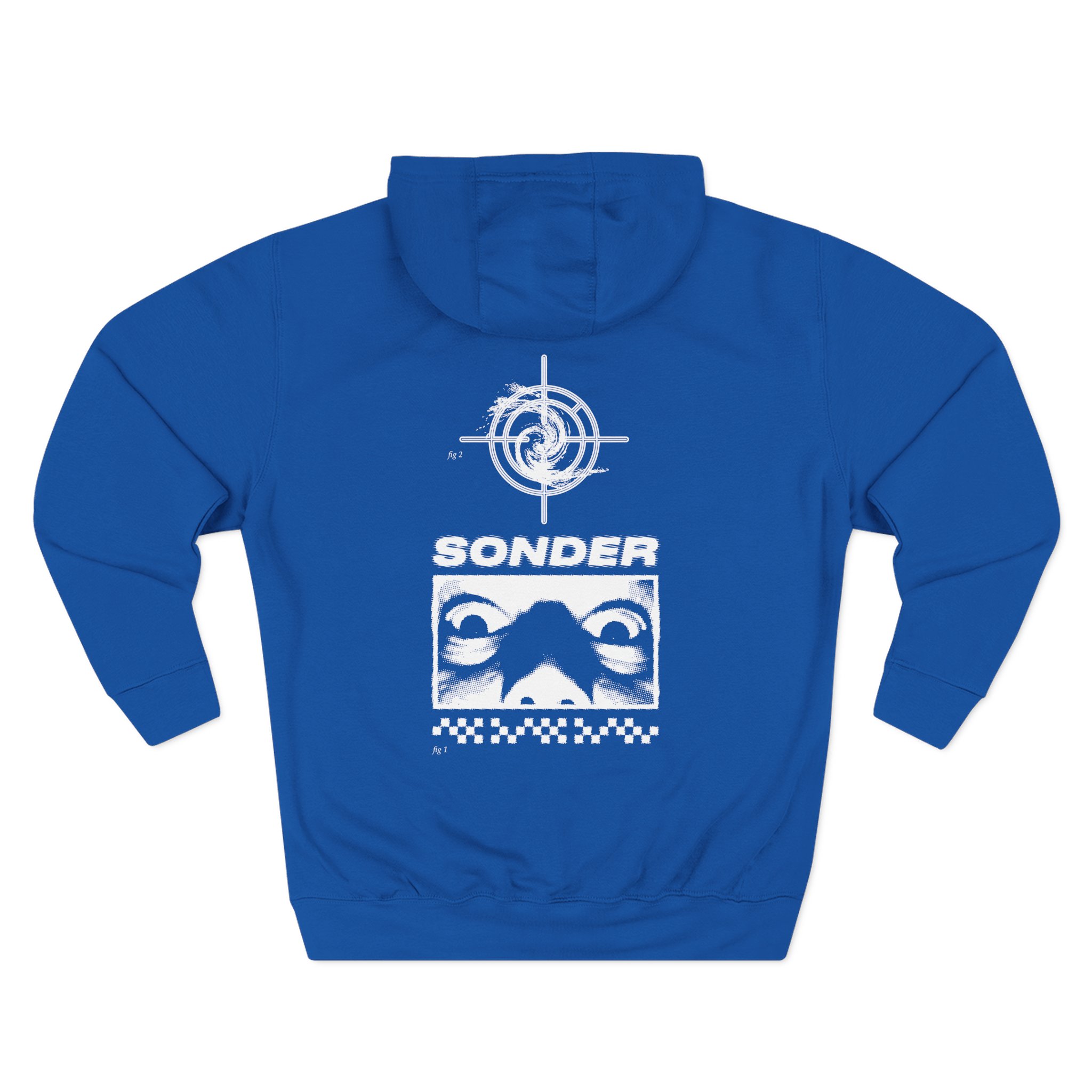 Sonder Three-Panel Fleece Hoodie
