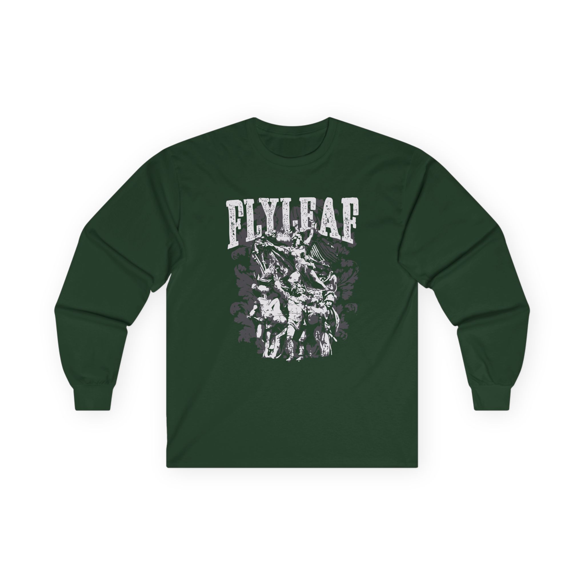 Flyleaf Carved Statues Unisex Ultra Cotton Long Sleeve Tee