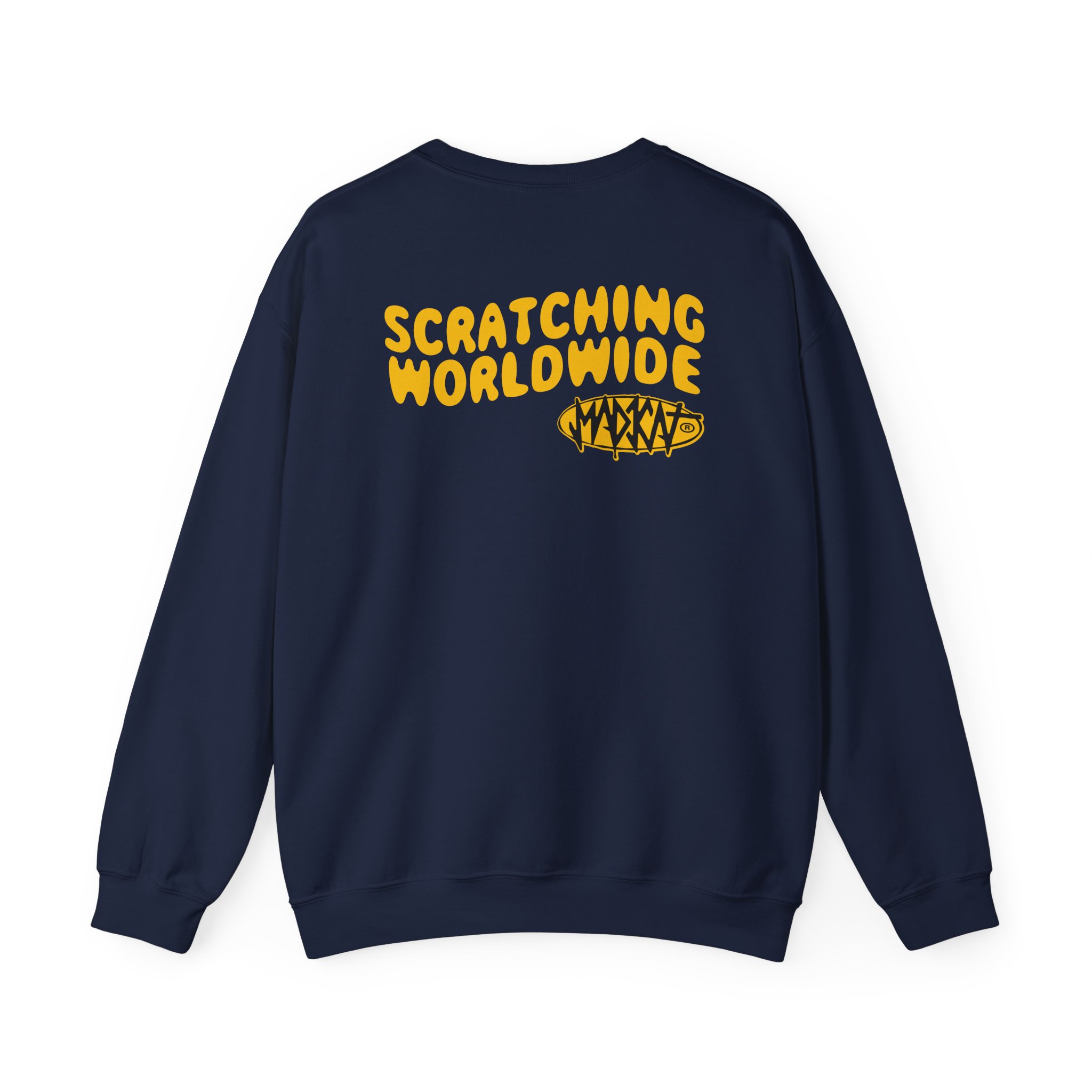 Rubius Scratching Worldwide Unisex Heavy Blendâ„¢ Crewneck Sweatshirt